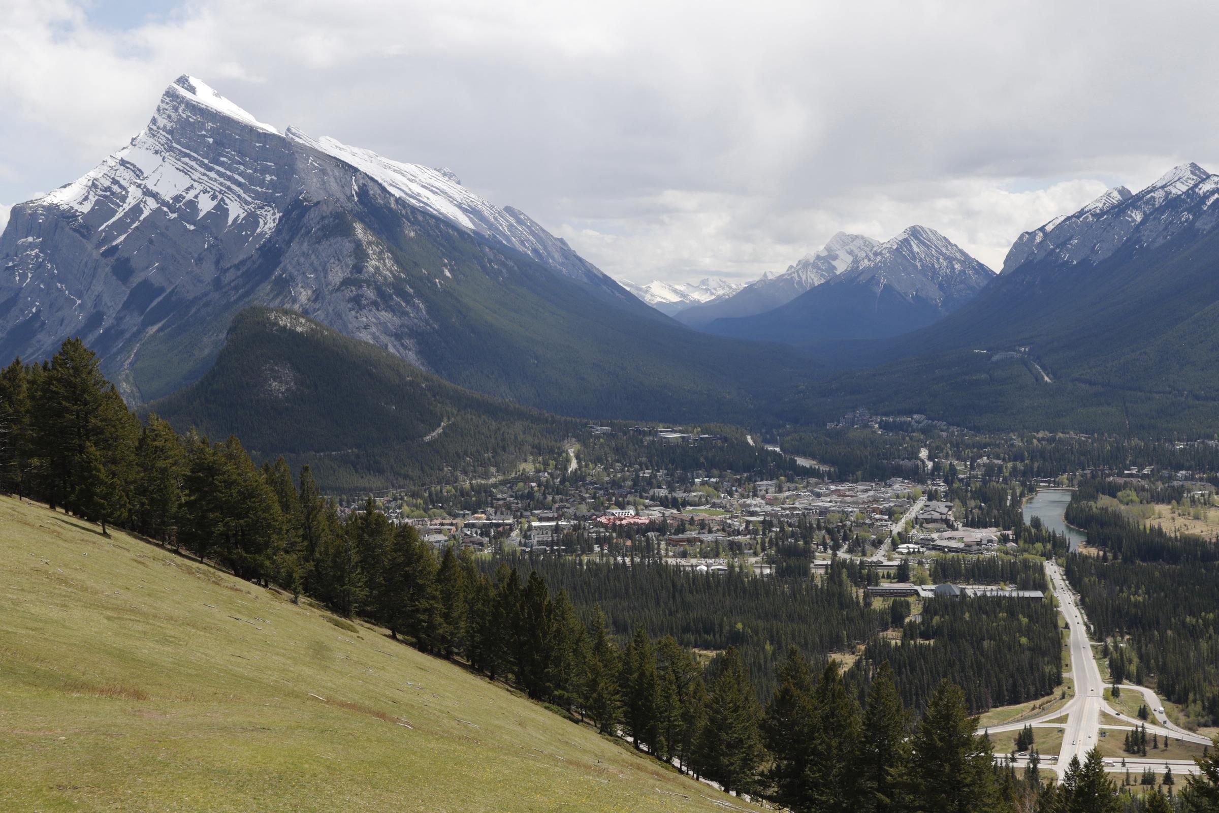 La ville de Banff dans la vallée de Bow, Alberta, Canada | Source : Getty Images