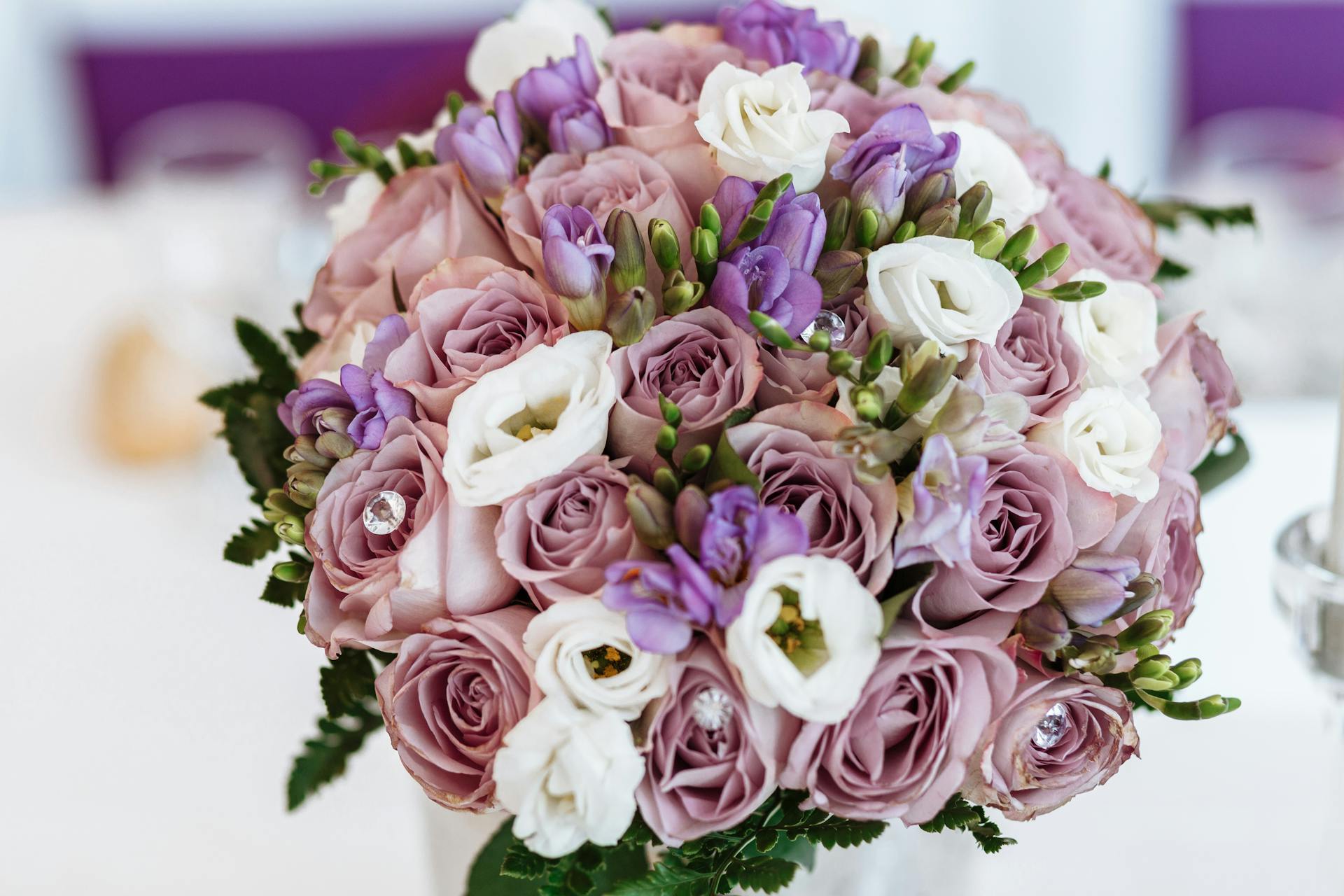 Gros plan sur un bouquet | Source : Pexels