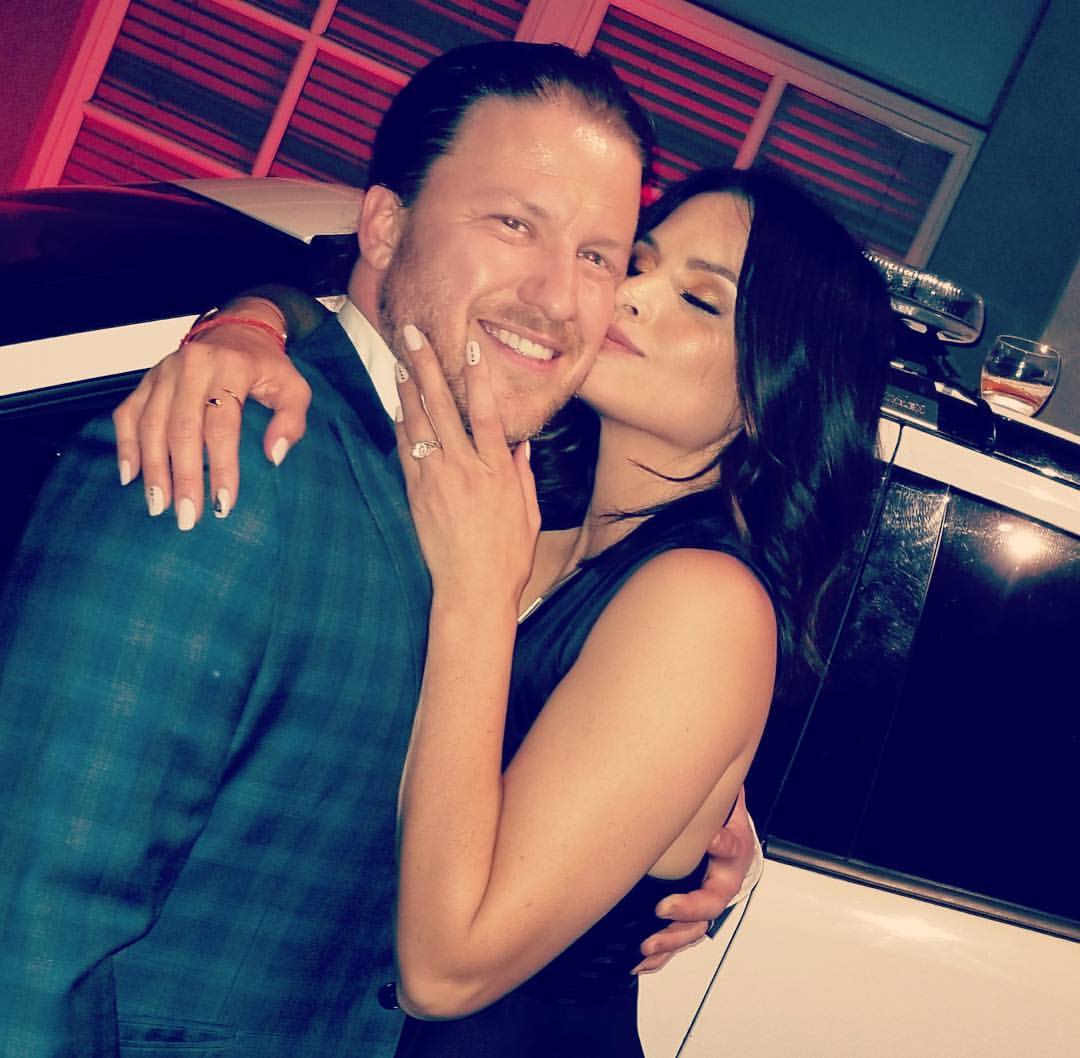 Keith Andreen et Katrina Law d'après un post daté du 24 août 2018. | Source : Instagram/katrinalaw