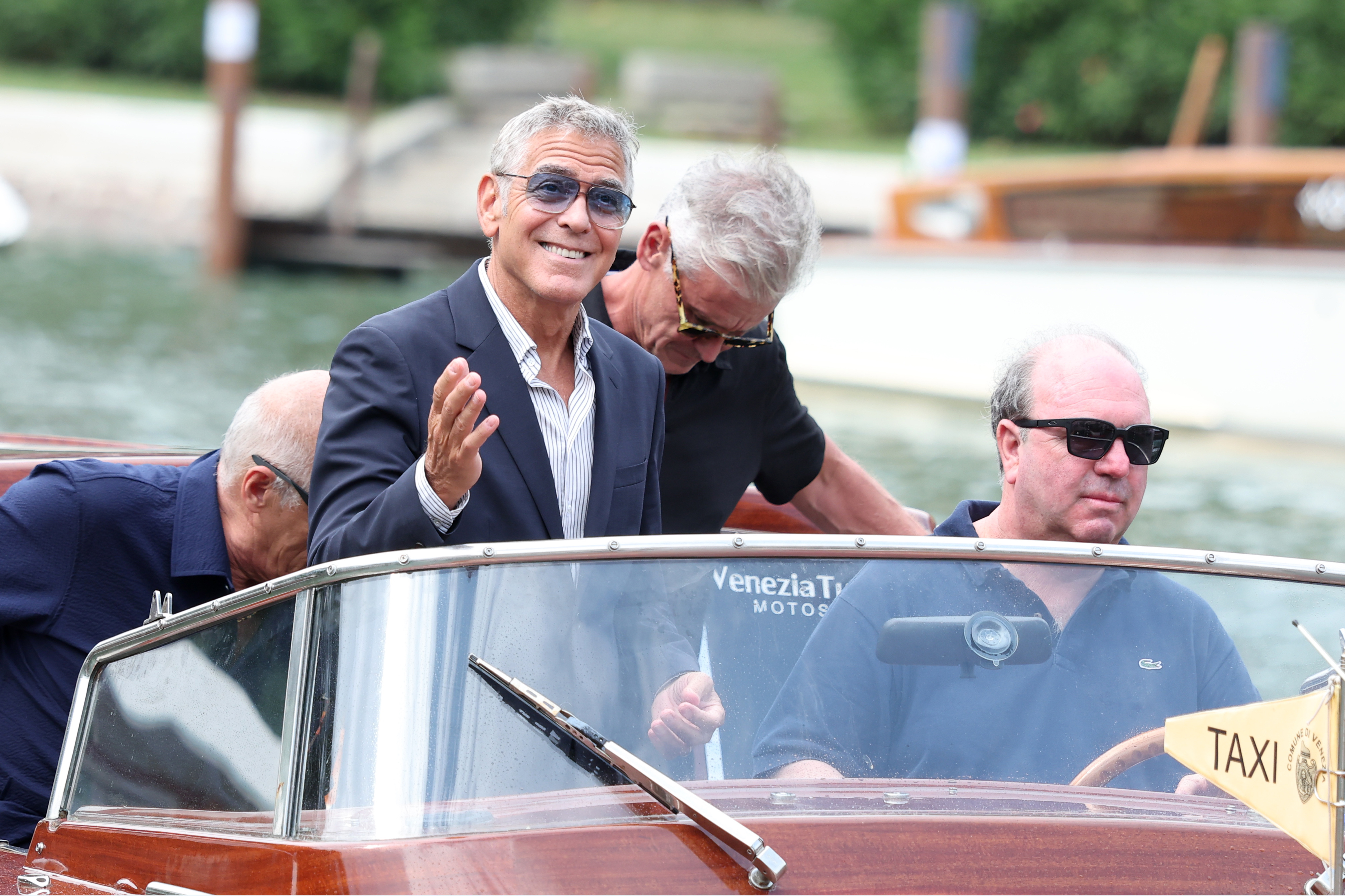 George Clooney lors de la 82e édition du Festival international du film de Venise, le 27 août 2025, en Italie | Source : Getty Images