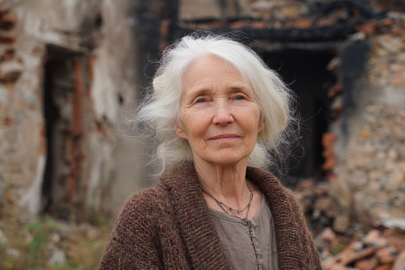 Une femme âgée | Source : Midjourney