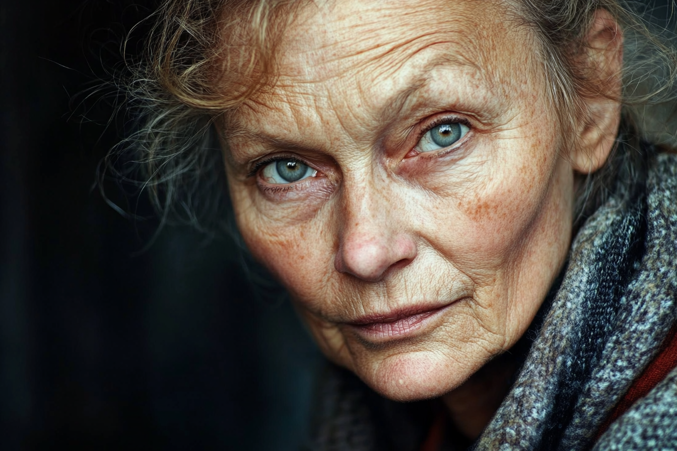 Une femme qui sourit | Source : Midjourney