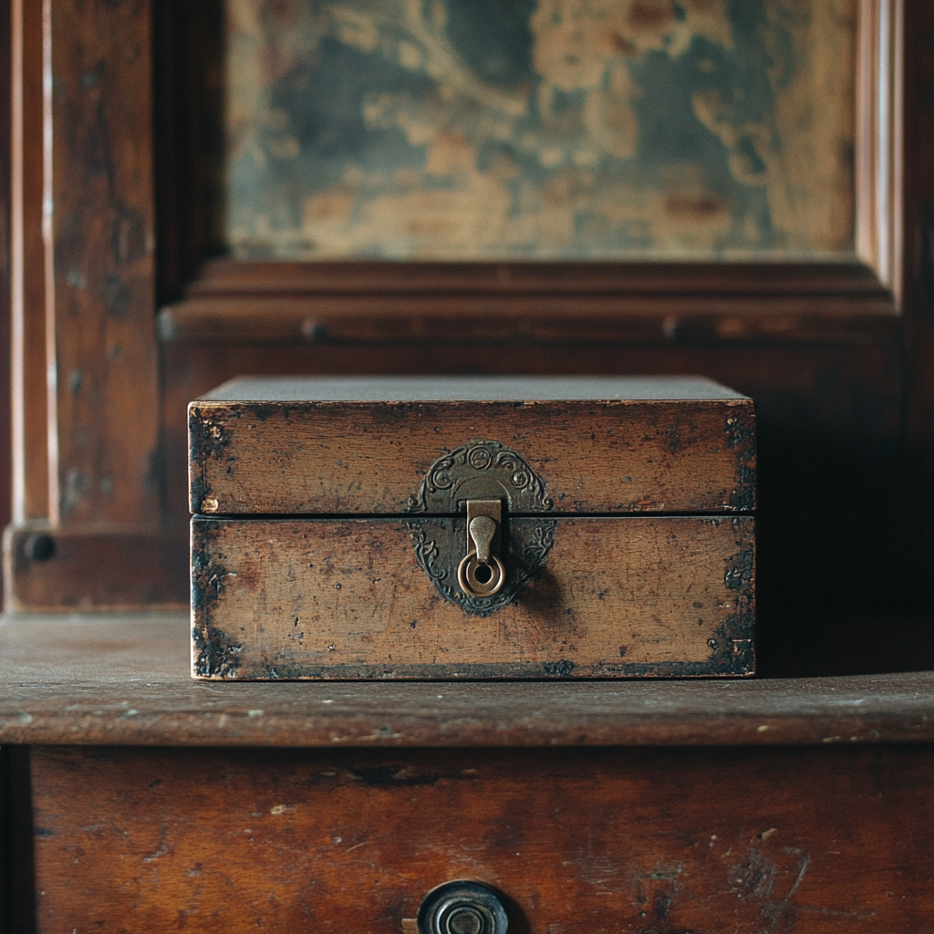 Une boîte à clé sur une commode | Source : Midjourney