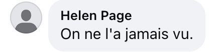Commentaire d'internaute sur les photos rares de l'ex-mari de Brigitte Macron | Source : capture réseaux sociaux