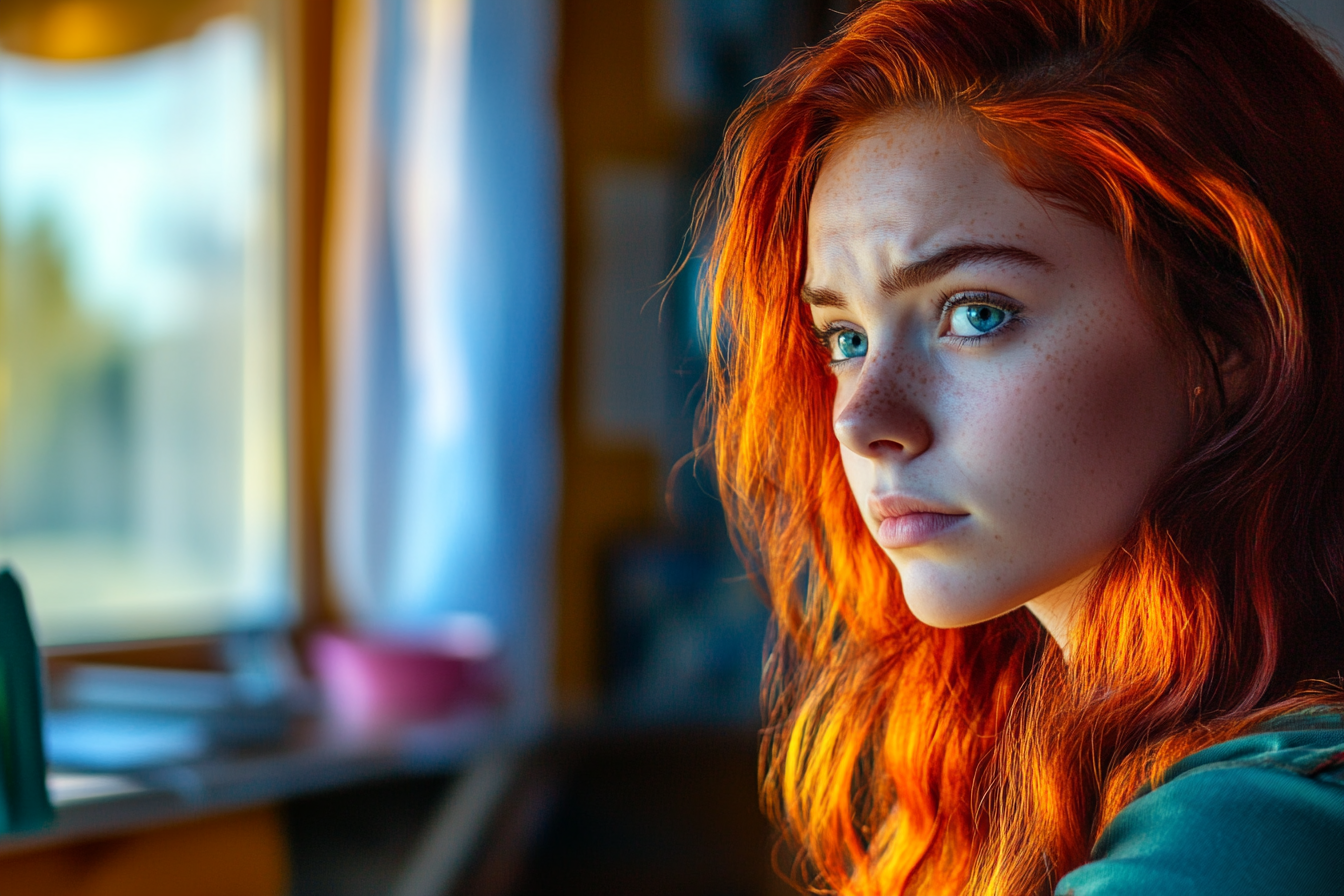Une femme qui réfléchit | Source : Midjourney