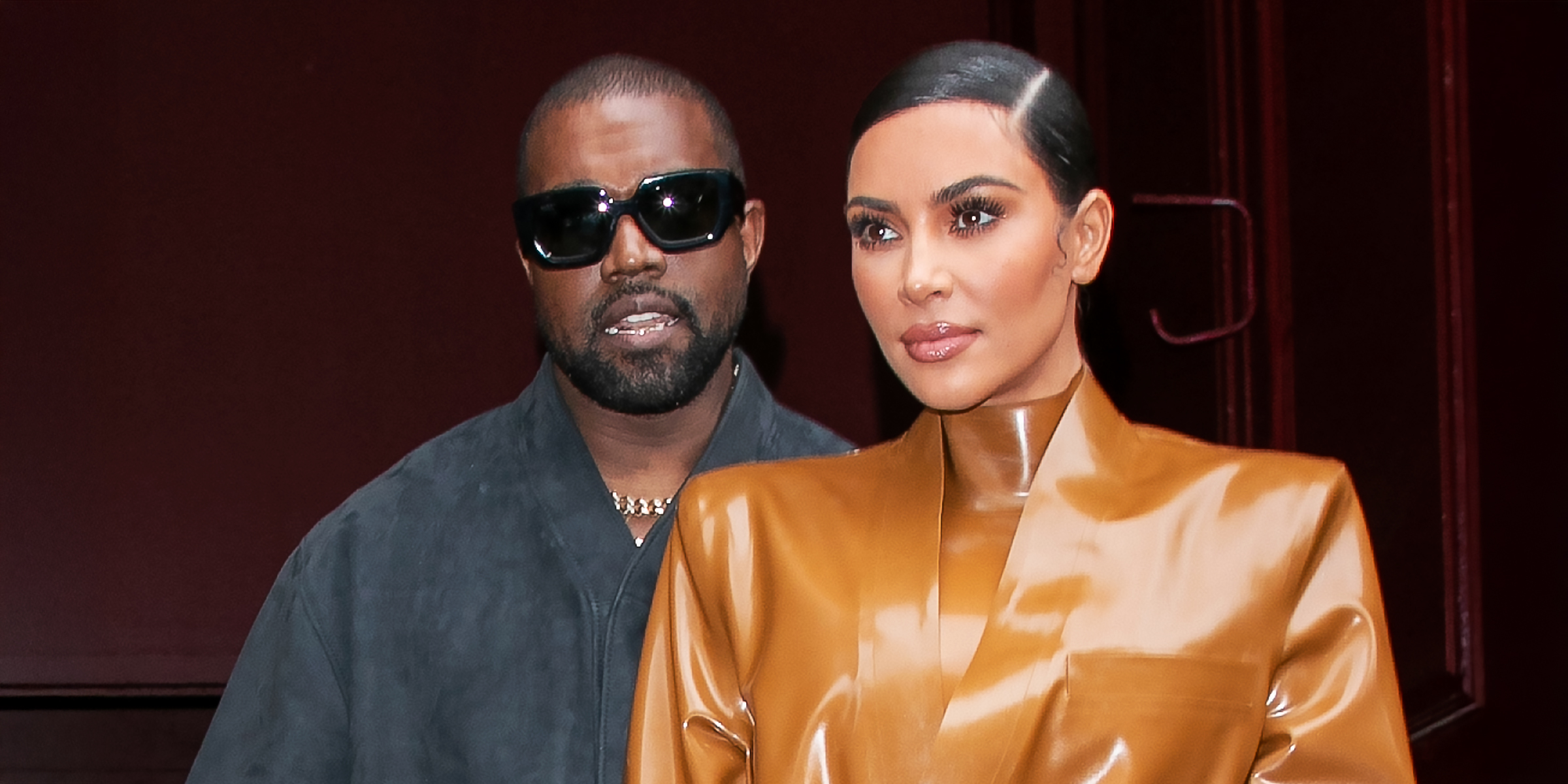 Kanye West et Kim Kardashian | Source : Getty Images