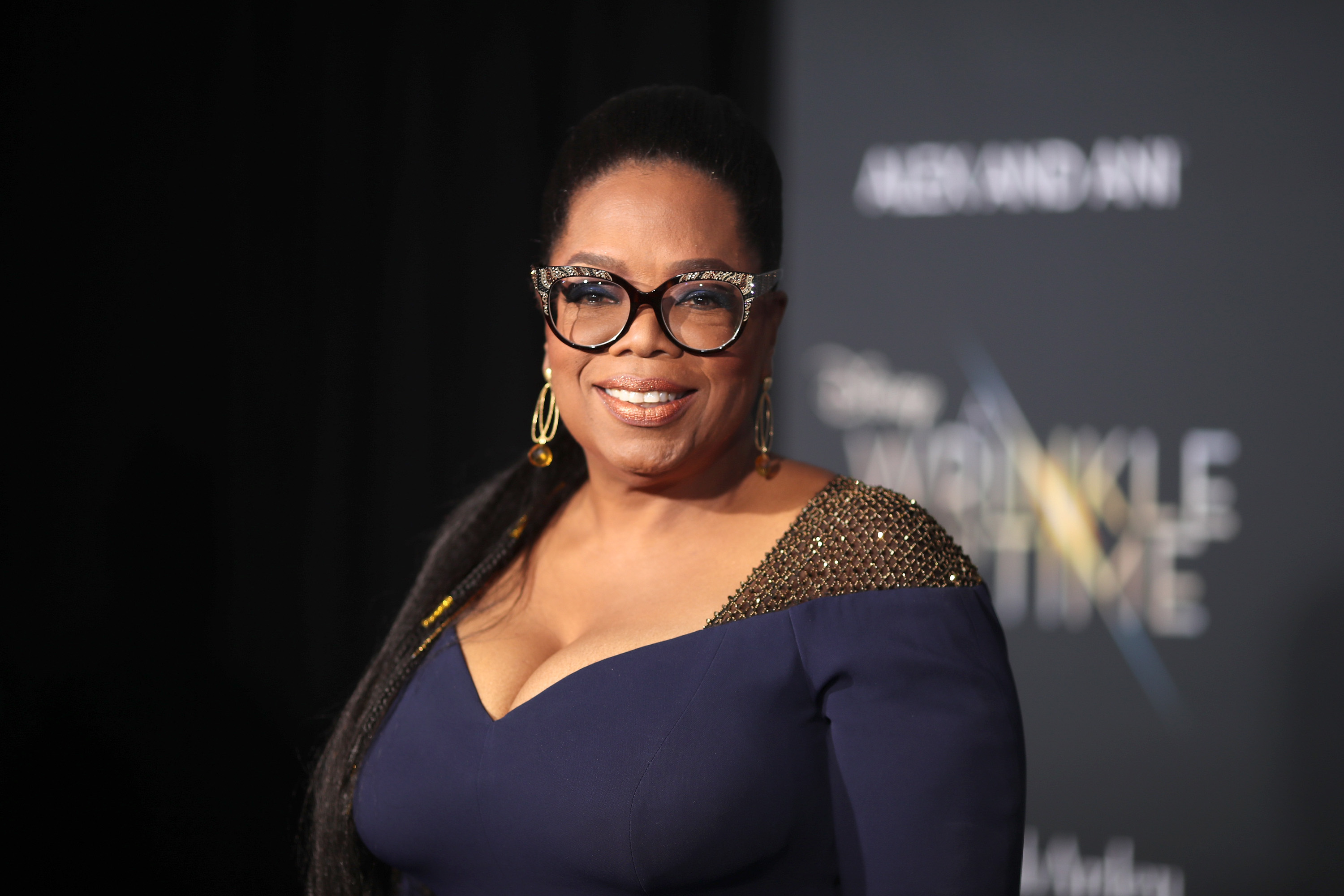 Oprah Winfrey à la première du film de Disney « A Wrinkle In Time » le 26 février, 2018, à Los Angeles, California. | Source : Getty Images