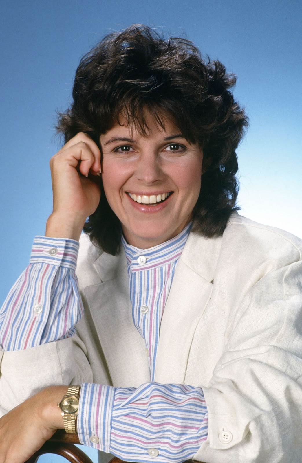 Susan Saint James lors d'une séance photo promotionnelle pour « Saturday Night Live » en 1983.  | Source : Getty Images