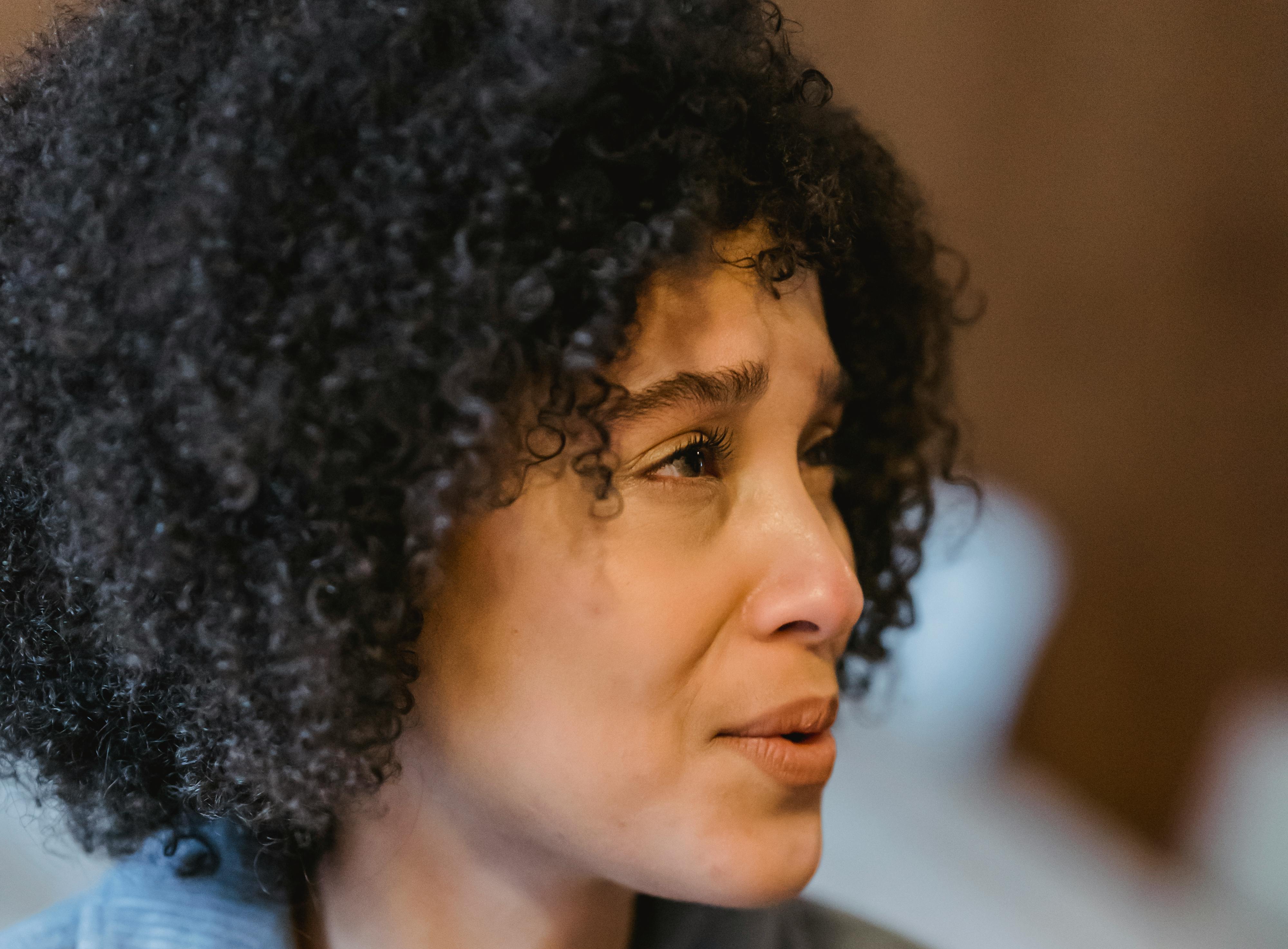 Visage d'une femme, gros plan | Source : Pexels