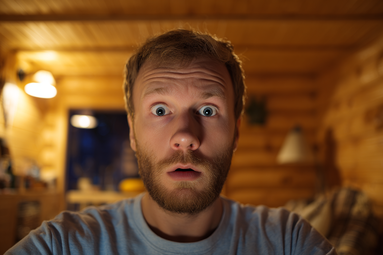 Un homme choqué | Source : Midjourney