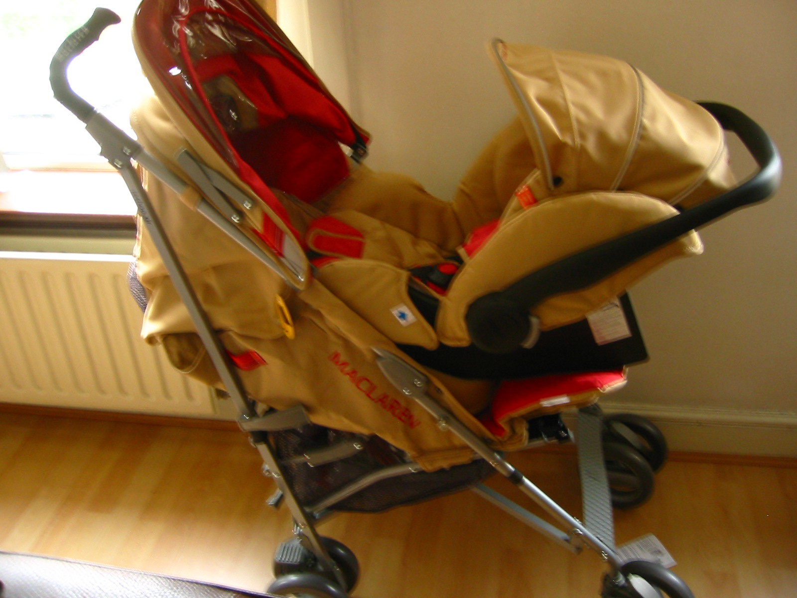 Une poussette pour bébé | Source : Flickr