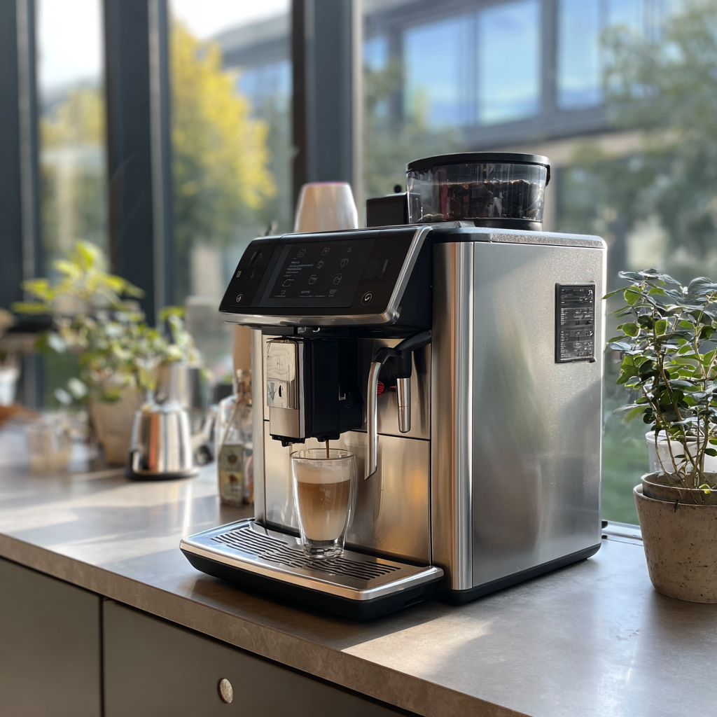 Une machine à café de bureau | Source : Midjourney