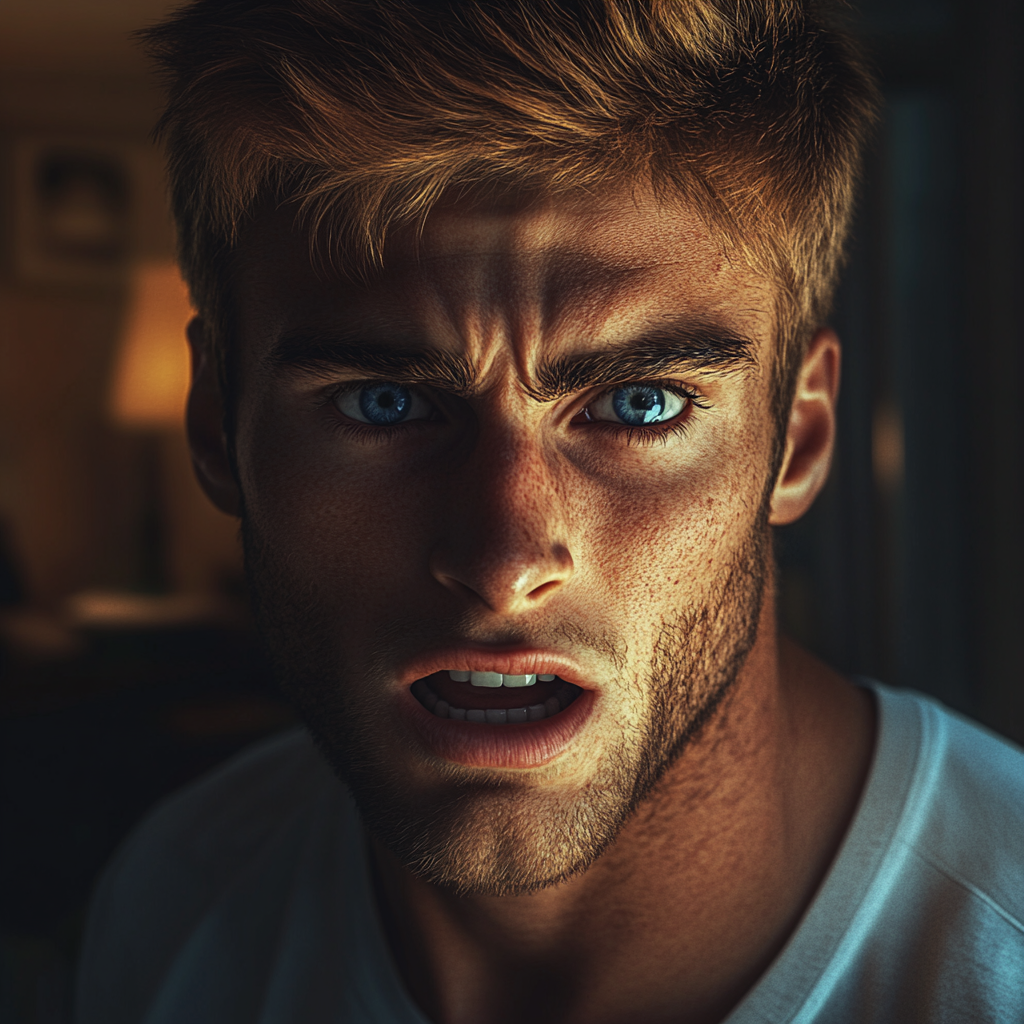 Un homme agacé | Source : Midjourney