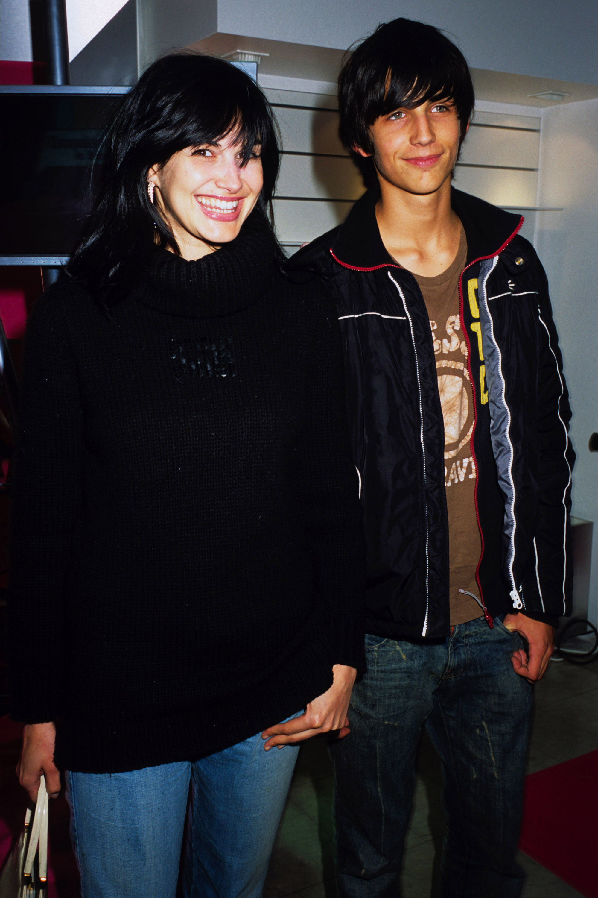 Helena Noguerra et son fils Tanel I Source : Getty Images