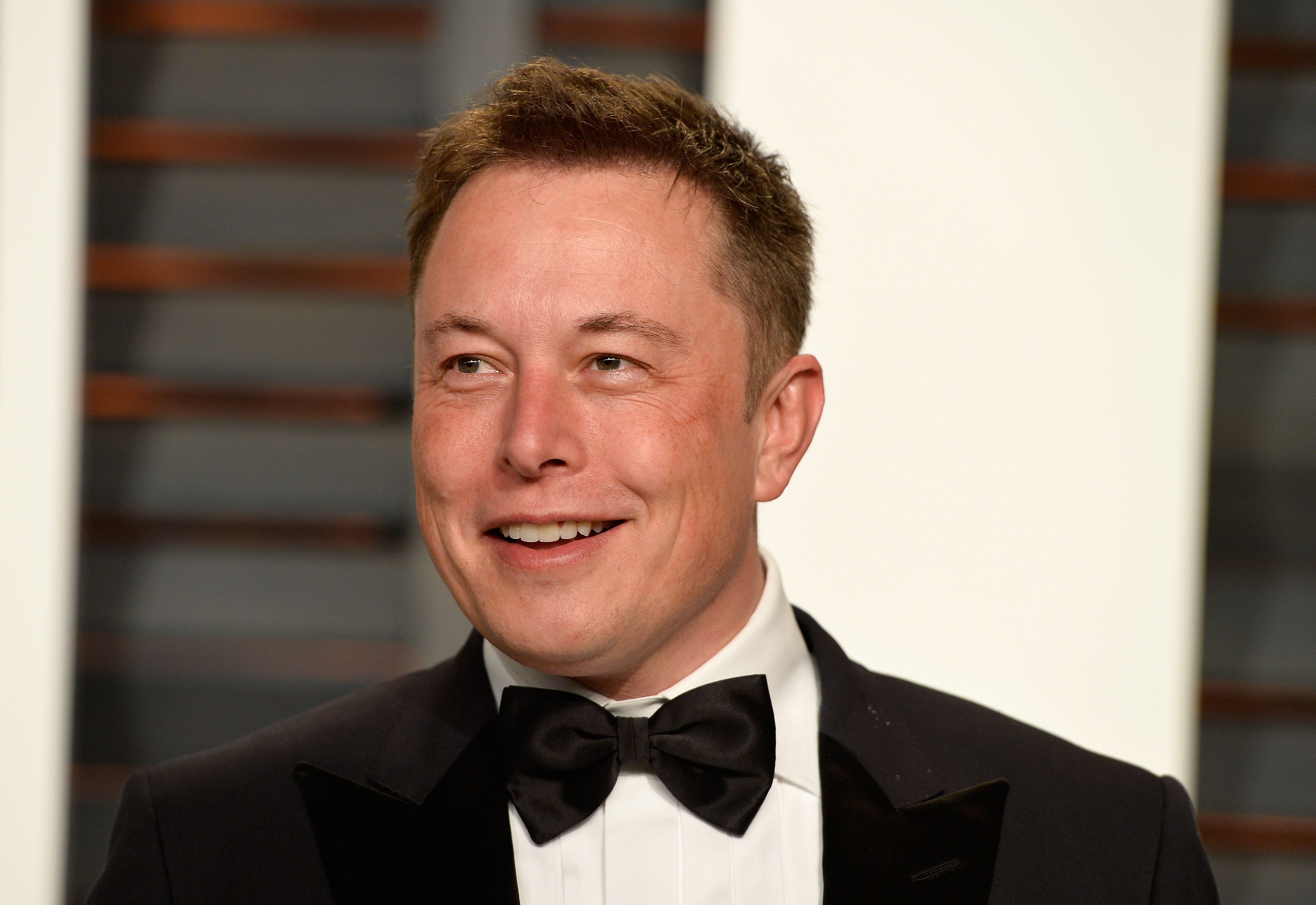 Elon Musk à la soirée des Oscars de Vanity Fair, le 22 février 2015, à Beverly Hills, en Californie | Source : Getty Images