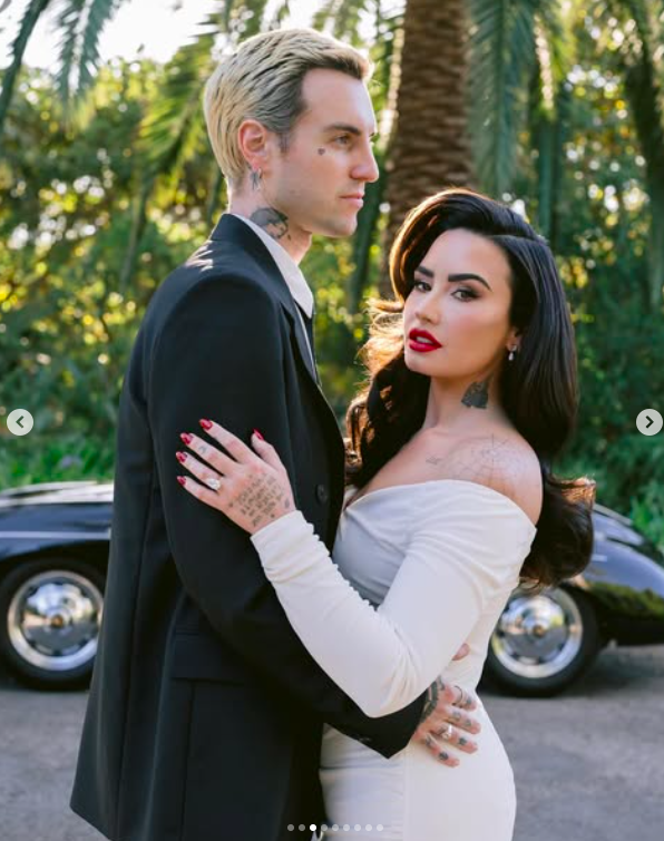 Jordan "Jutes" Lutes et Demi Lovato. | Source : Instagram/josevilla
