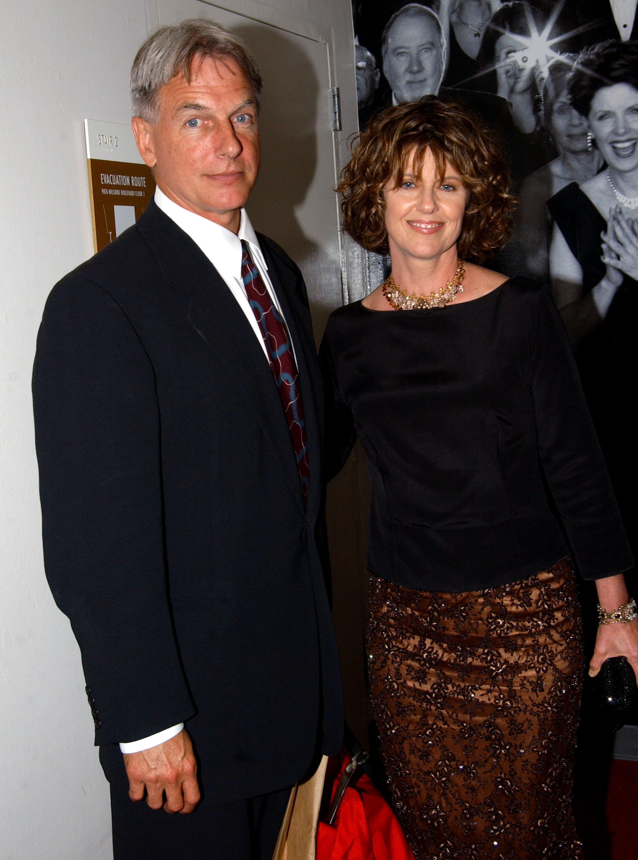 Mark Harmon et Pam Dawber lors de la 23e cérémonie annuelle des Golden Boot Awards le 14 août 2005 | Source : Getty Images