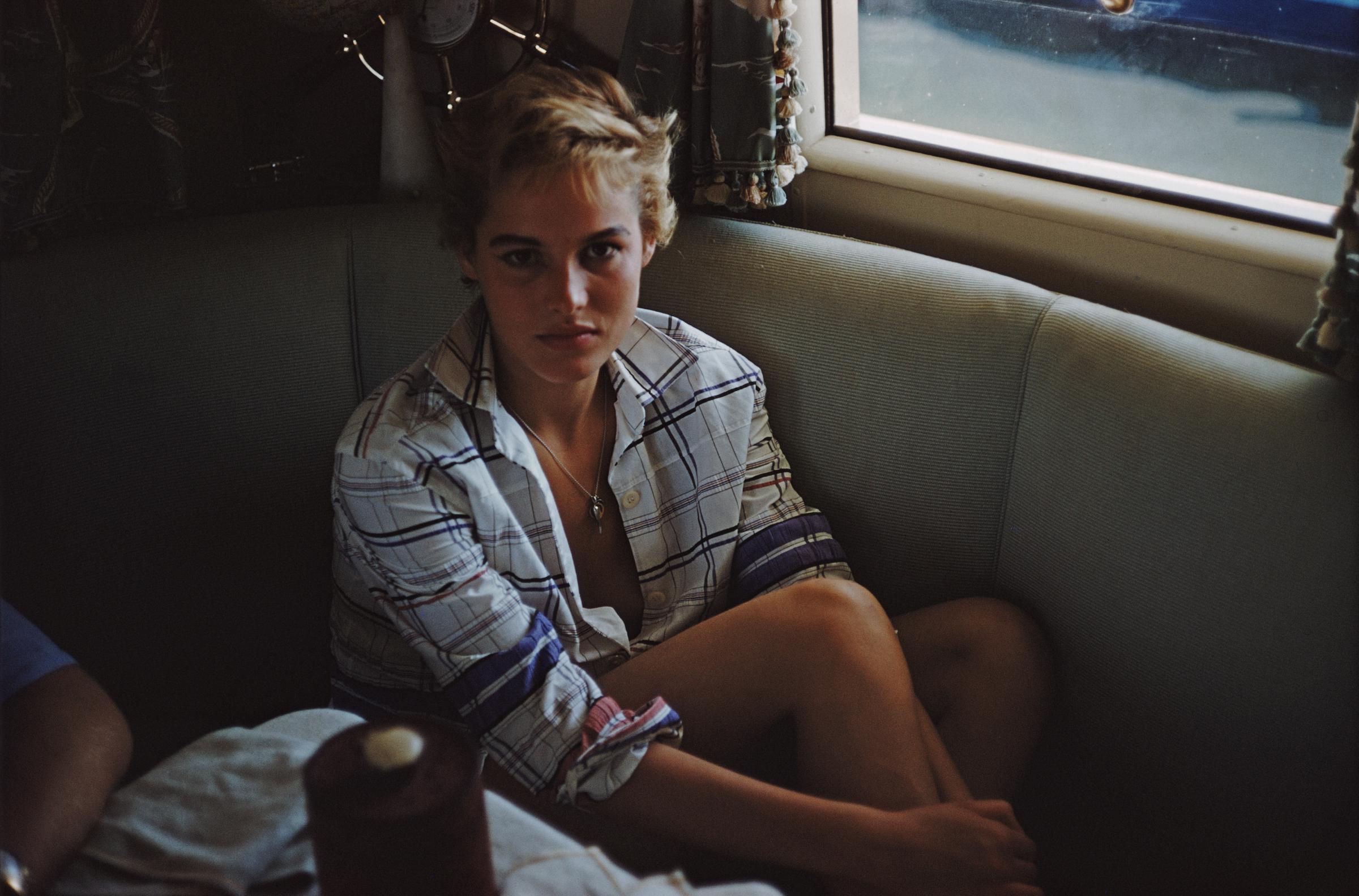 La star photographiée le 1er janvier 1954, en Italie. | Source : Getty Images