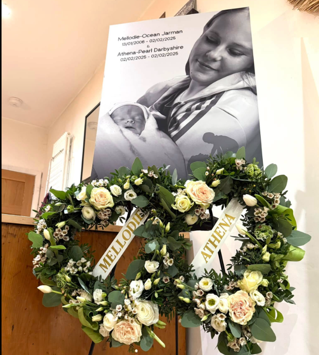 Une photo de feu Mellodie-Ocean Jarman et Athena-Pearl Darbyshire, datée du 3 mars 2025 | Source : Facebook/steven.darby.16