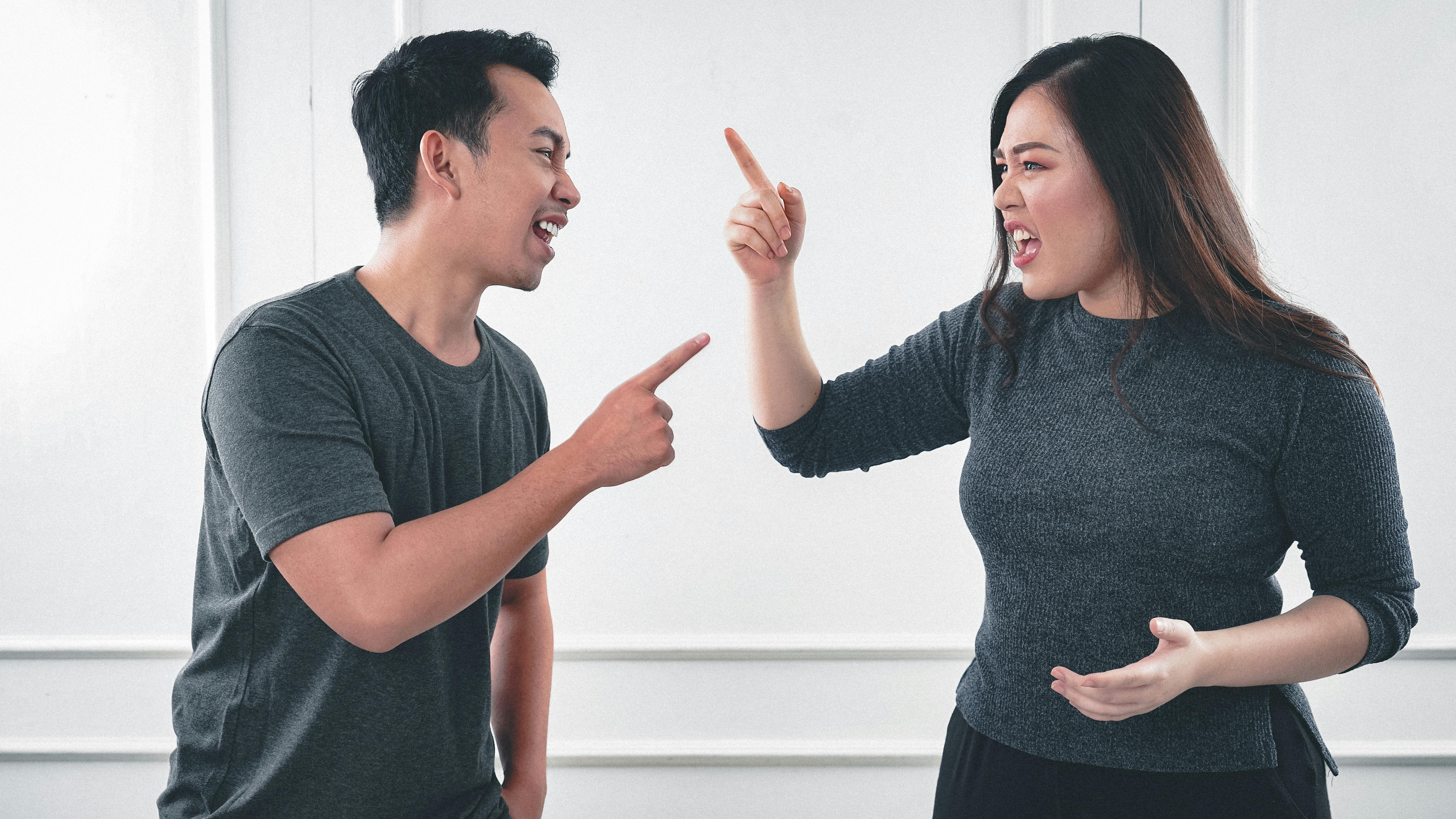 Un couple qui se dispute | Source : Pexels