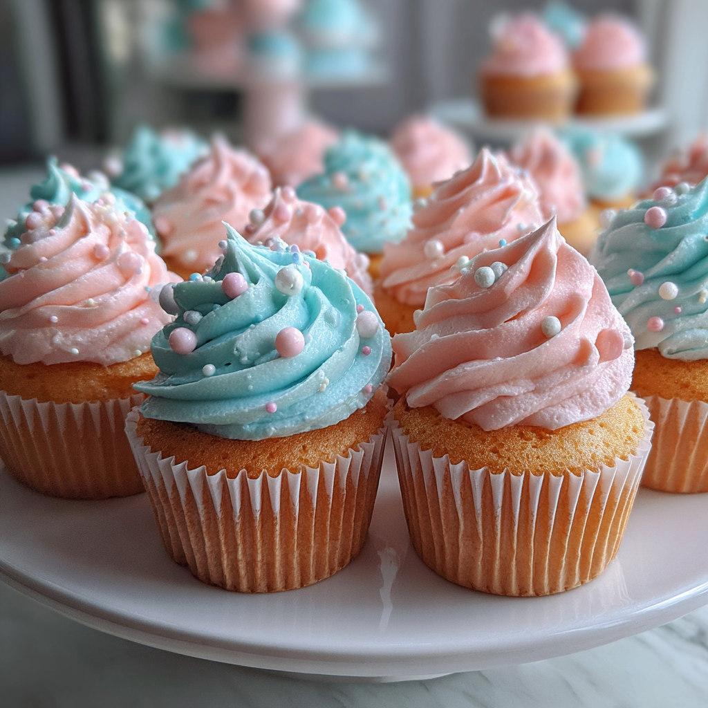 Un plateau de petits gâteaux | Source : Midjourney
