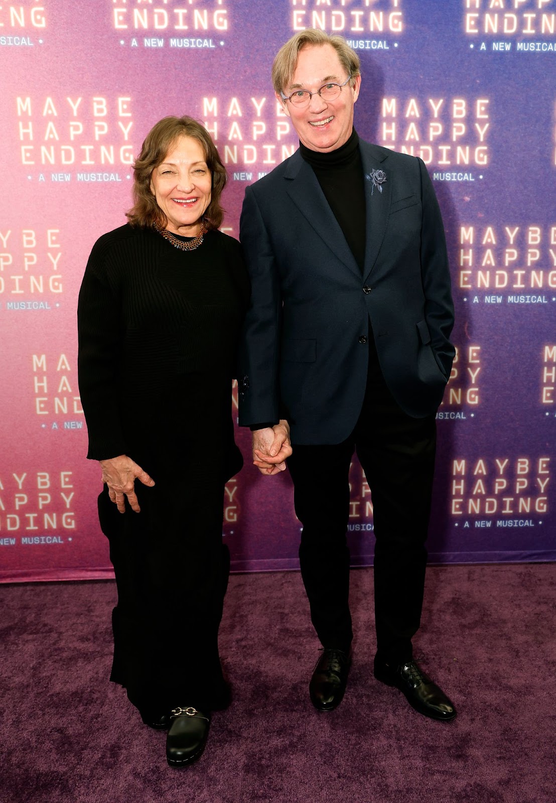 Georgiana Bischoff et Richard Thomas lors du gala « Maybe Happy Ending » le 11 novembre 2024 à New York. | Source : Getty Images