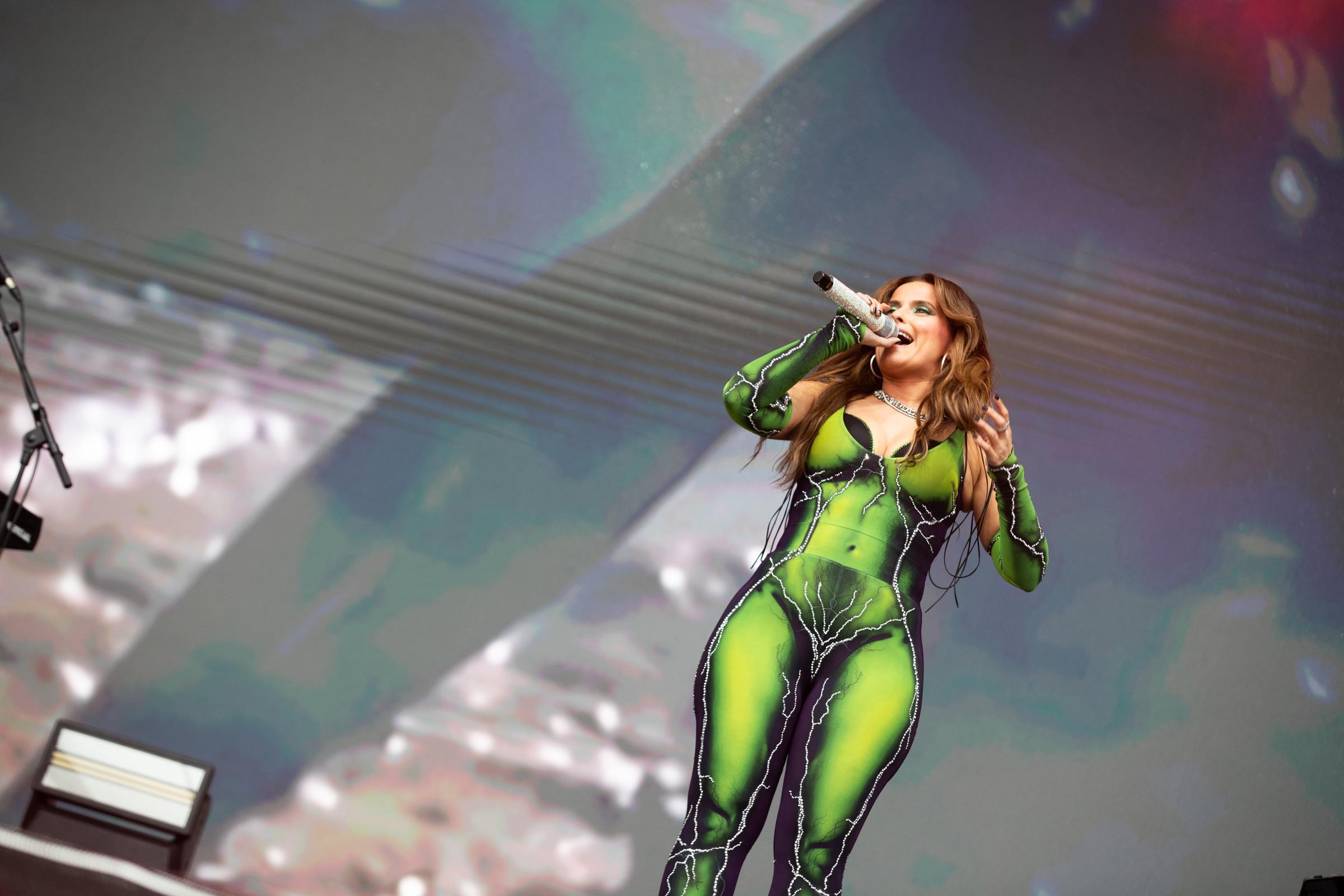 Nelly Furtado lors du festival du fruit défendu 2024, le 2 juin 2024, à Dublin, en Irlande. | Source : Getty Images