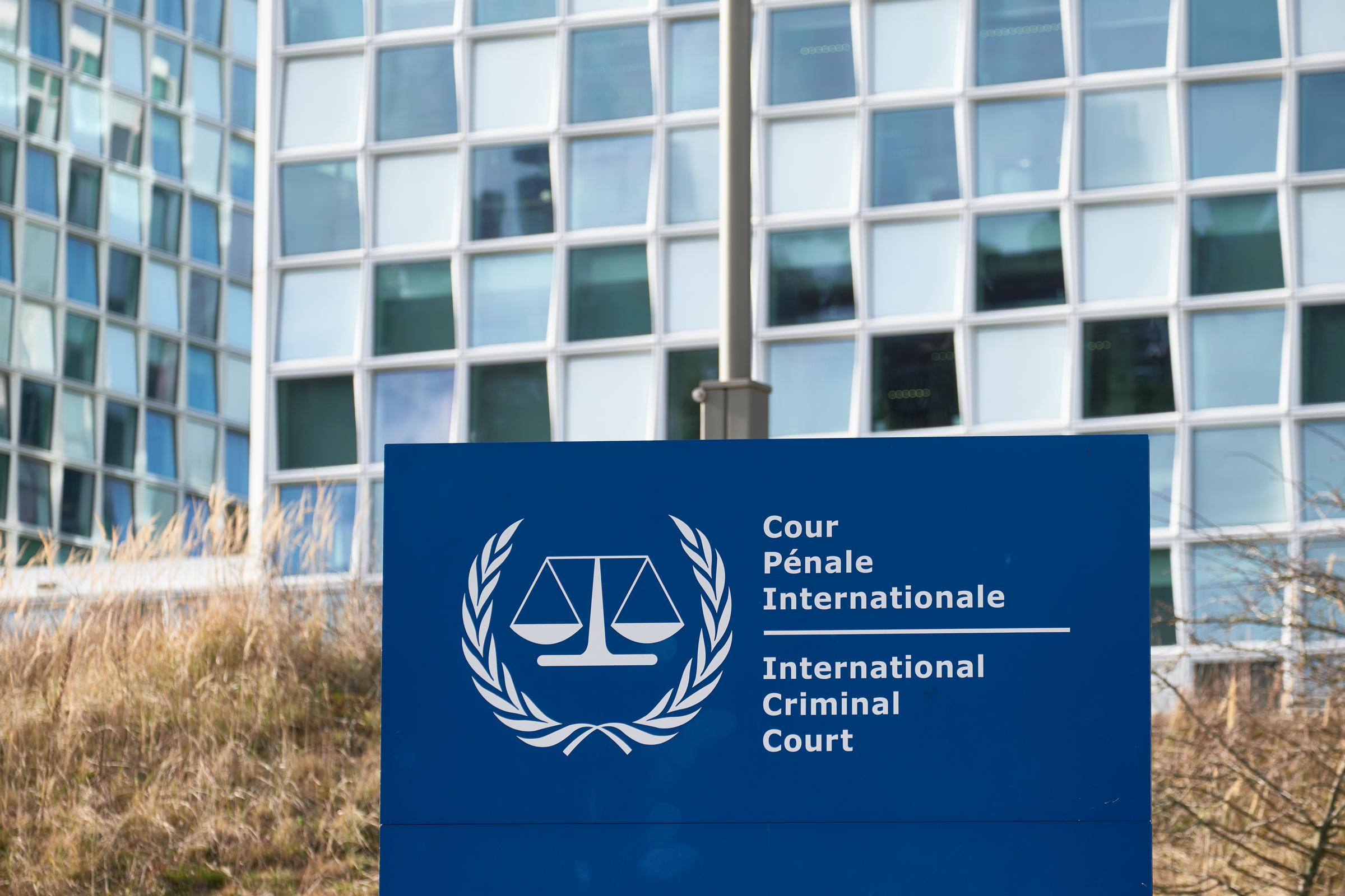 L'extérieur de la Cour pénale internationale le 11 mars 2025, à La Haye, aux Pays-Bas. | Source : Getty Images