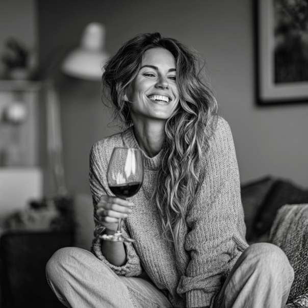 Une femme heureuse | Source : Midjourney