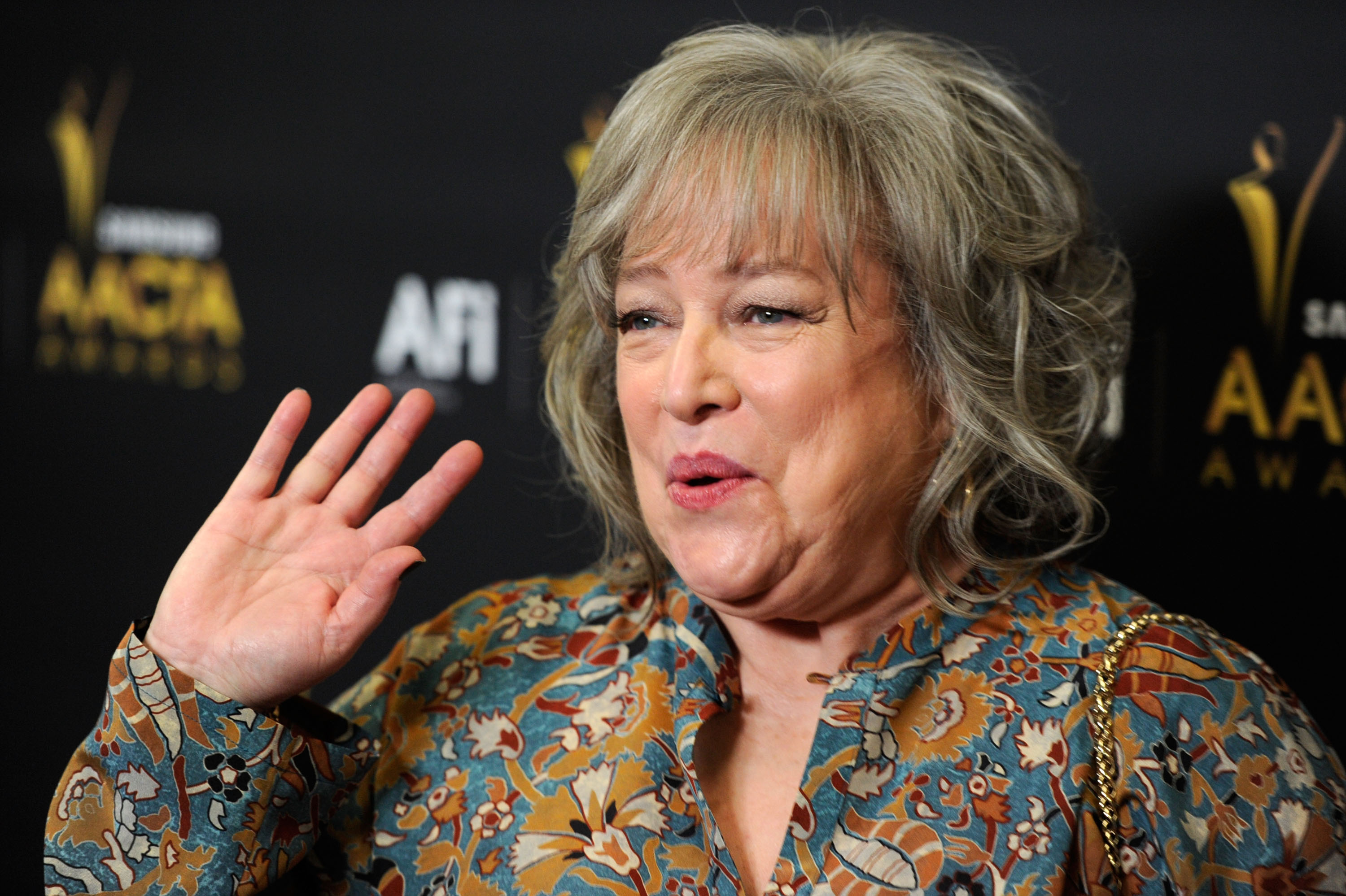 L'actrice Kathy Bates lors de la remise des 1ers prix annuels de l'Académie australienne du cinéma et des arts de la télévision, le 27 janvier 2012, à West Hollywood, en Californie. | Source : Getty Images