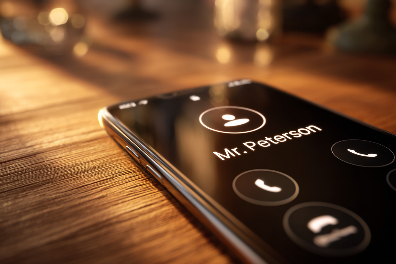 Un gros plan d'un écran de téléphone | Source : Midjourney