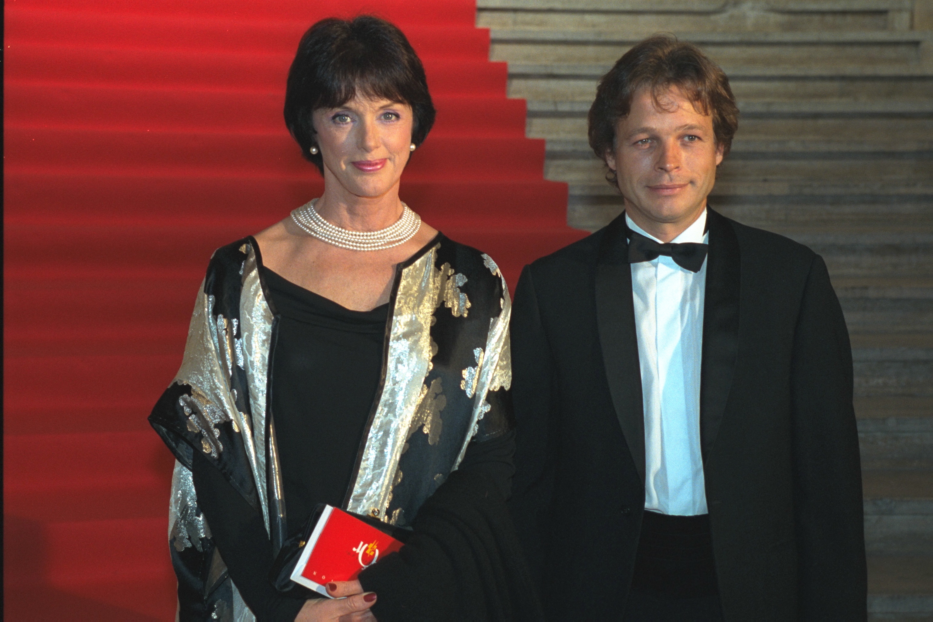 Anny Duperey avec Chris Campion I Source : Getty Images