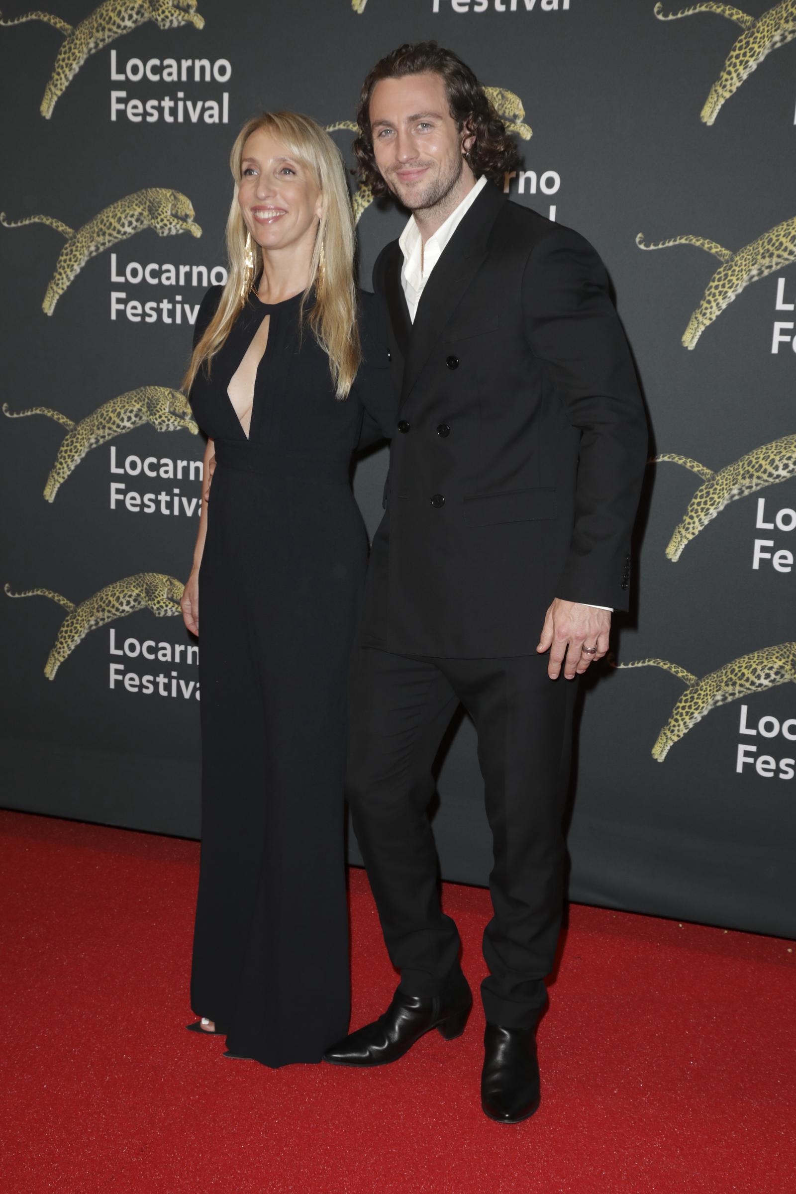 Sam et Aaron Taylor-Johnson assistent au tapis rouge du 75e festival du film de Locarno le 3 août 2022 | Source : Getty Images