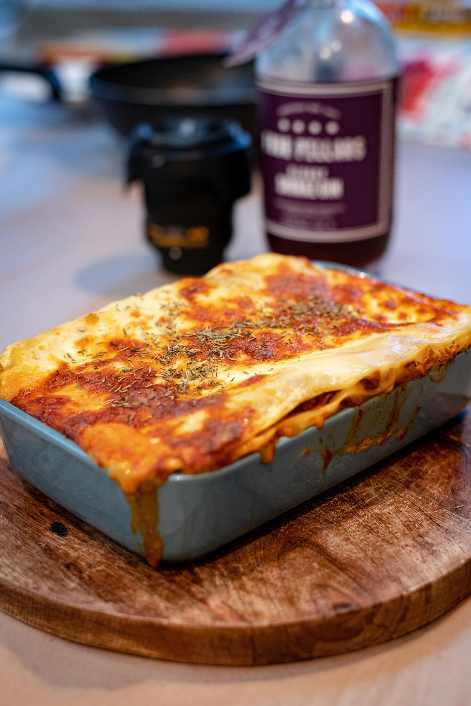 Une casserole de lasagnes | Source : Unsplash