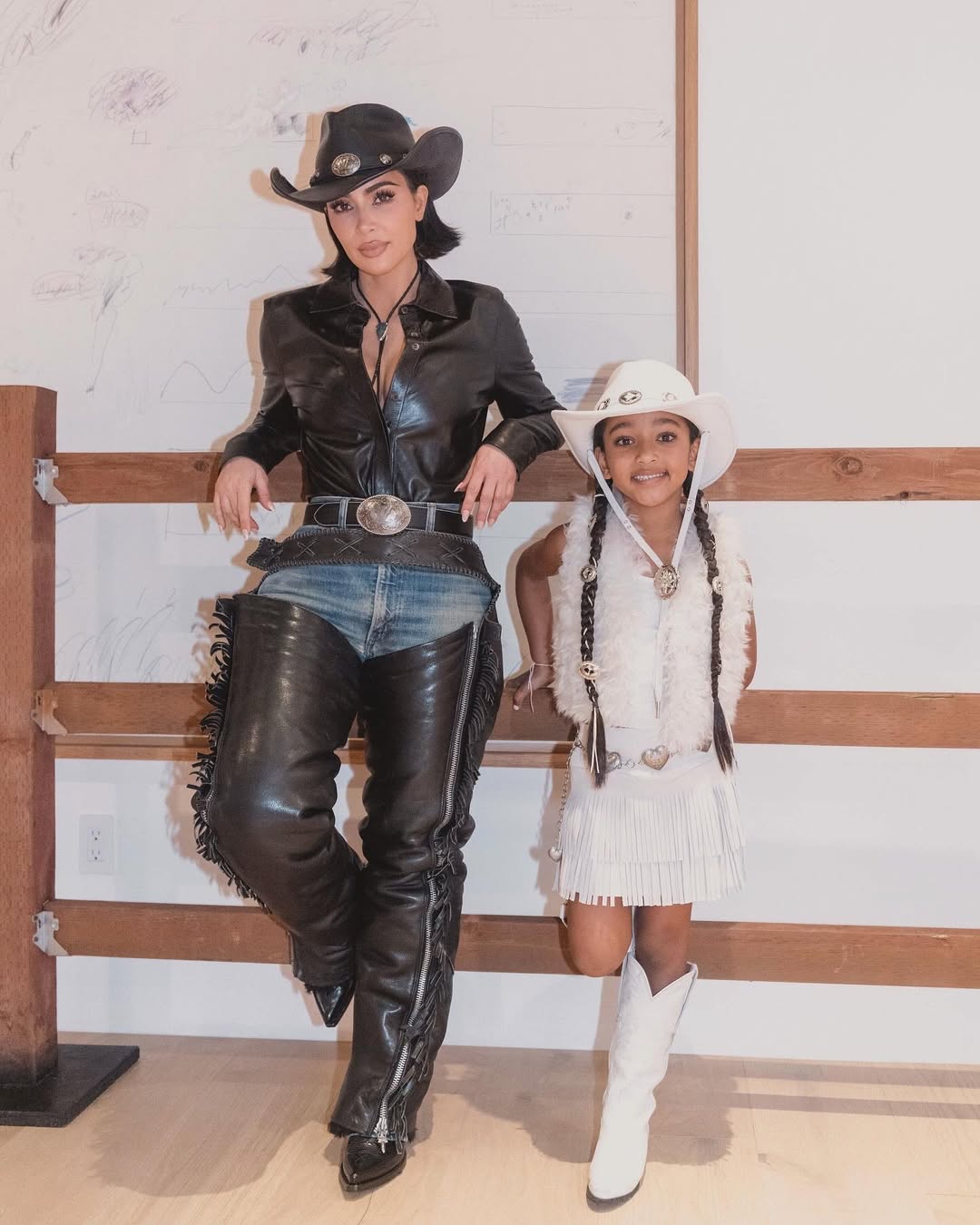 Kim Kardashian et Chicago West d'après un post daté du 25 février 2025. | Source : Instagram/kimkardashian