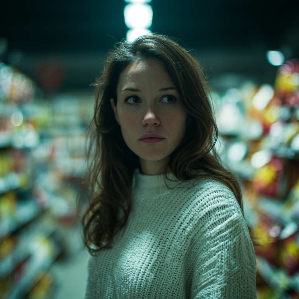 Gros plan sur une femme inquiète | Source : Midjourney