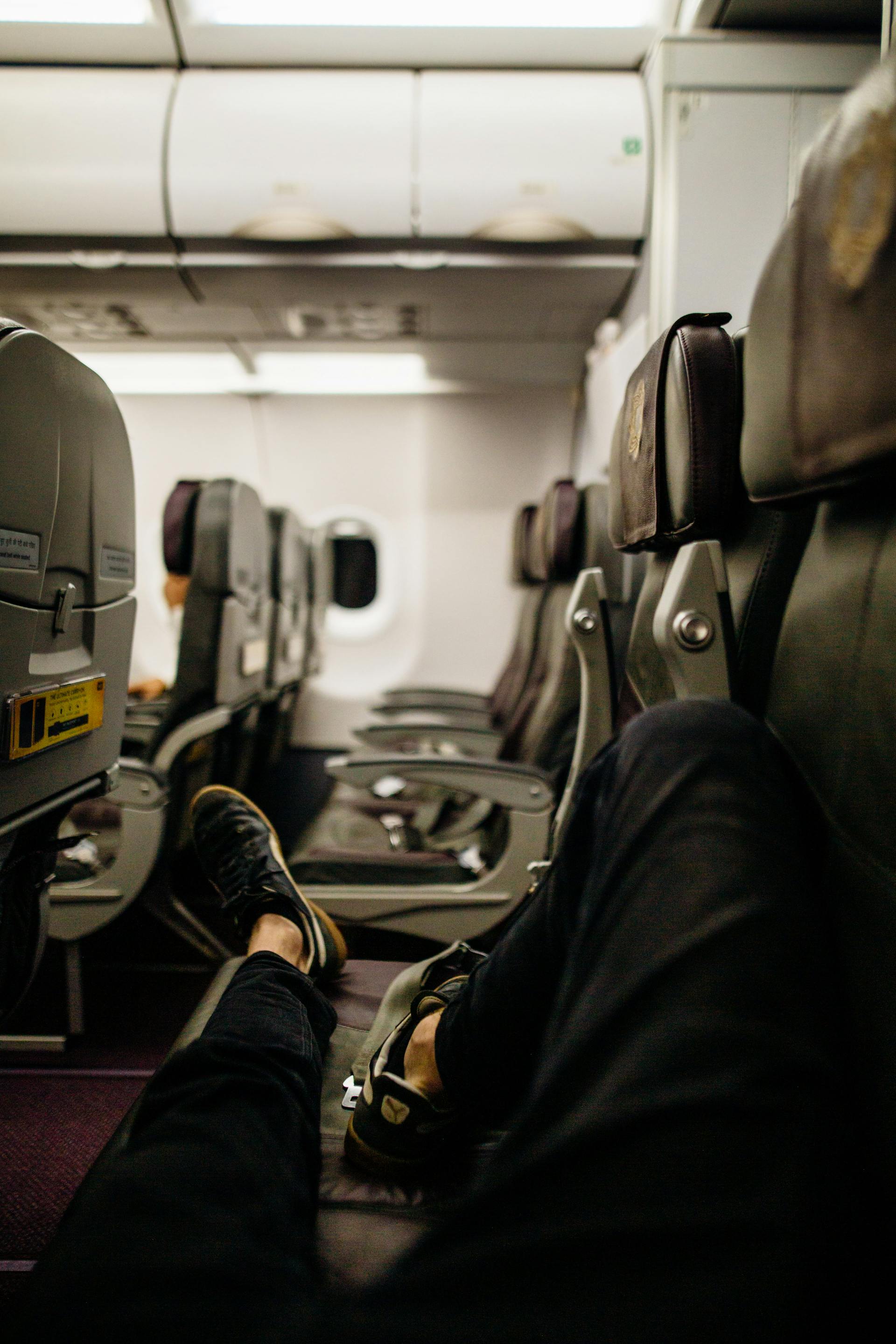 Sièges dans un avion | Source : Pexels