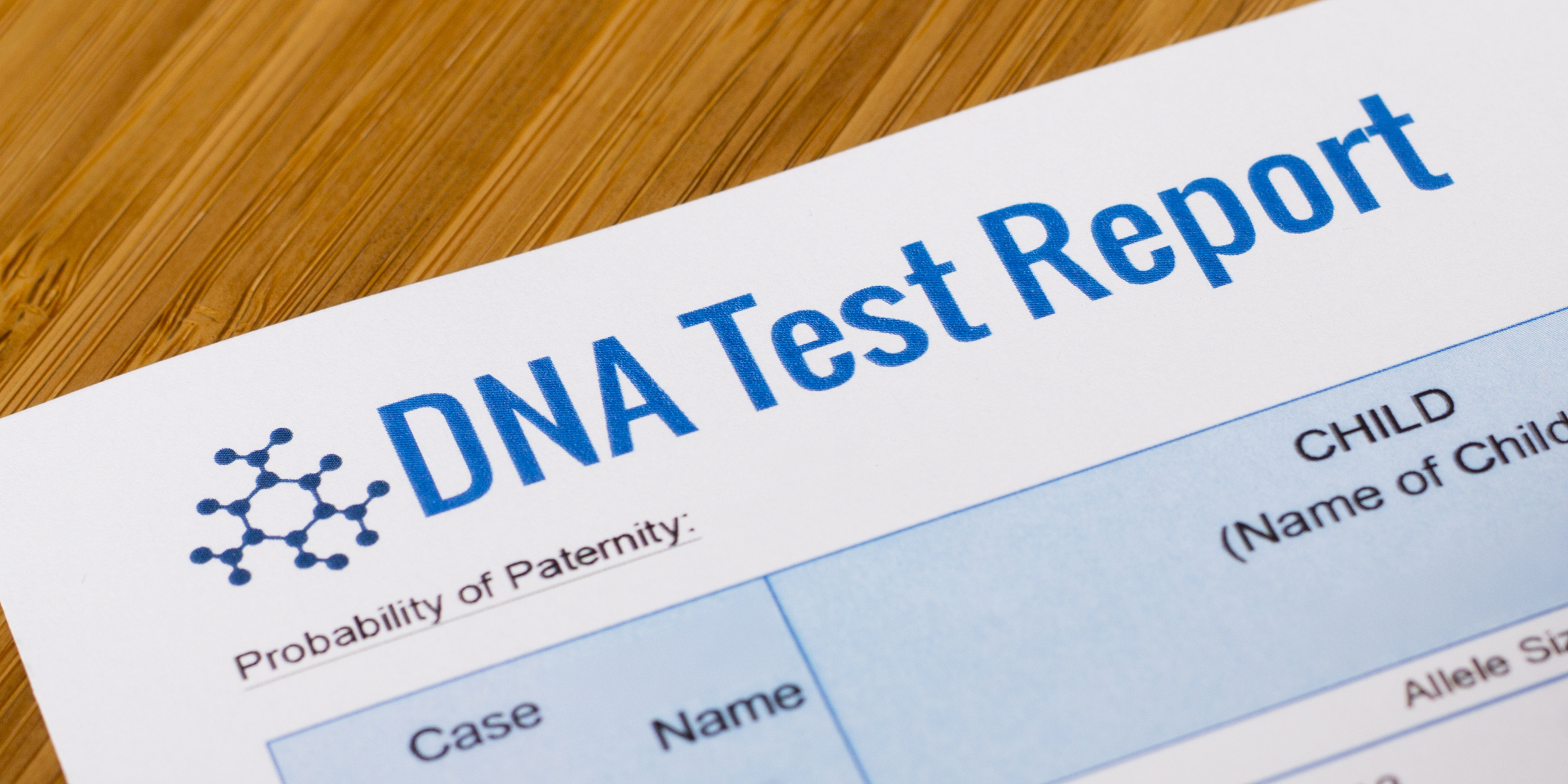 Résultat d'un test ADN | Source : Shutterstock