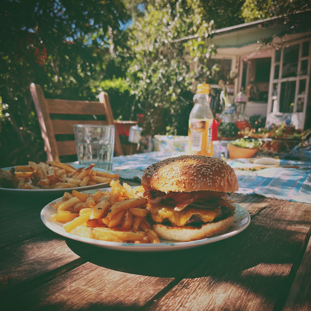 De la nourriture sur une table | Source : Midjourney