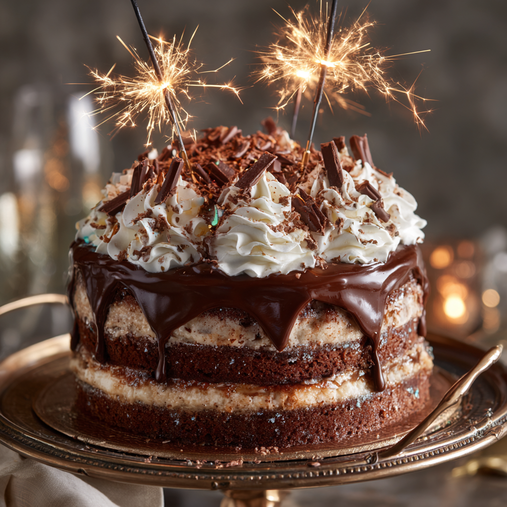 Un gâteau décadent | Source : Midjourney