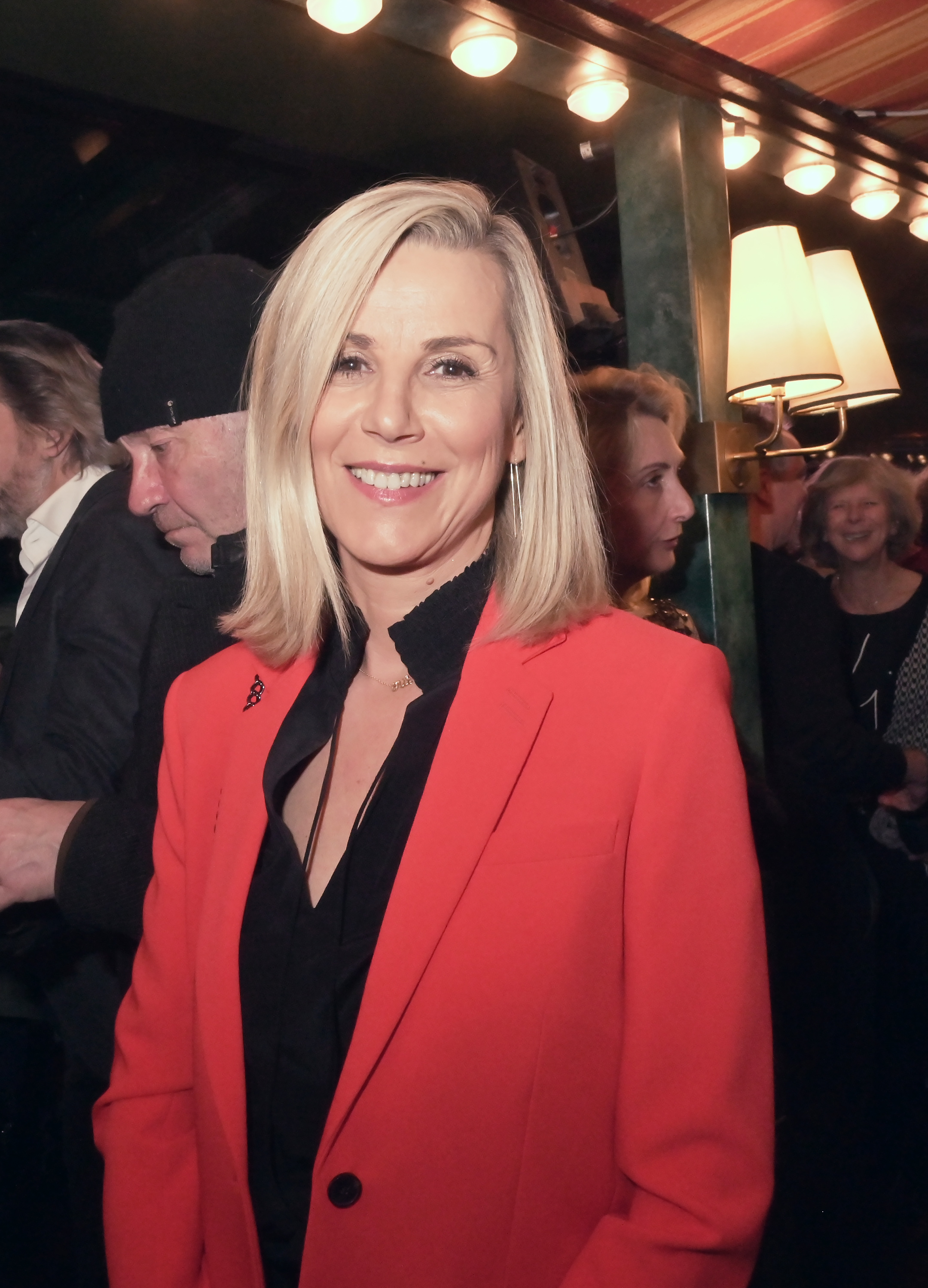 Laurence Ferrari assiste aux prix littéraires "La Closerie Des Lilas" 2023 à la Closerie Des Lilas le 18 avril 2023 à Paris, France I Source : Getty Images