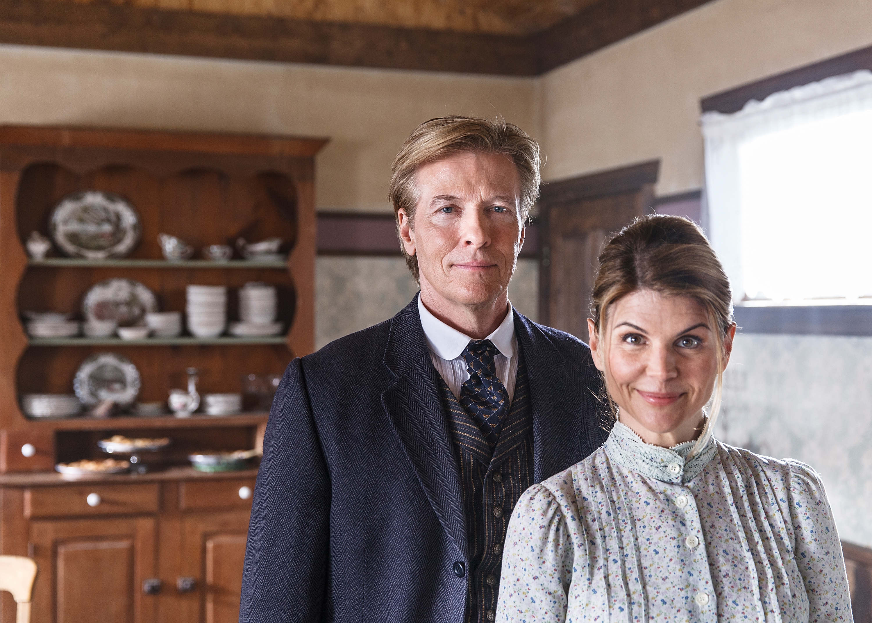 Jack Wagner et Lori Loughlin | Source : Getty Images