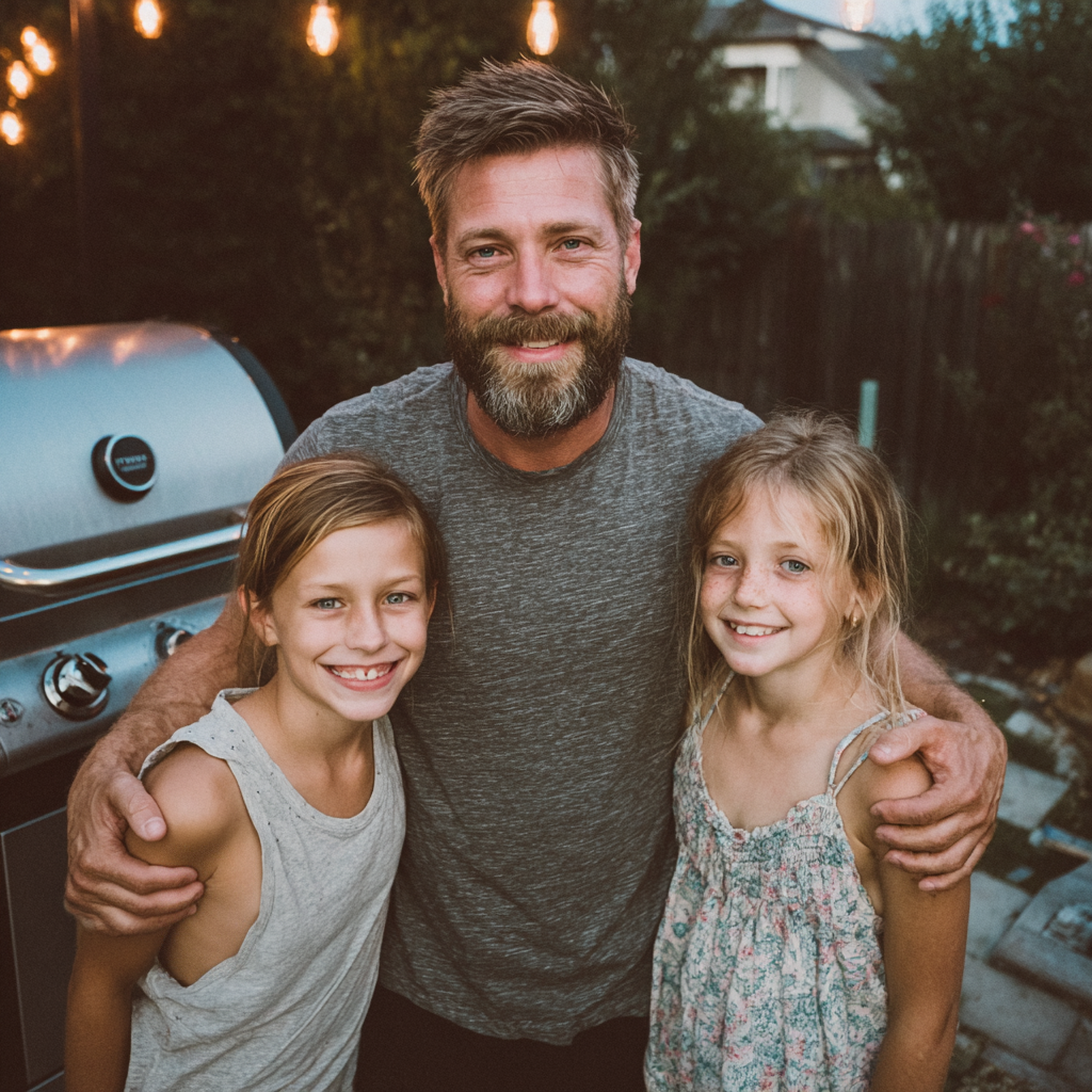 Une photo d'une famille heureuse | Source : Midjourney