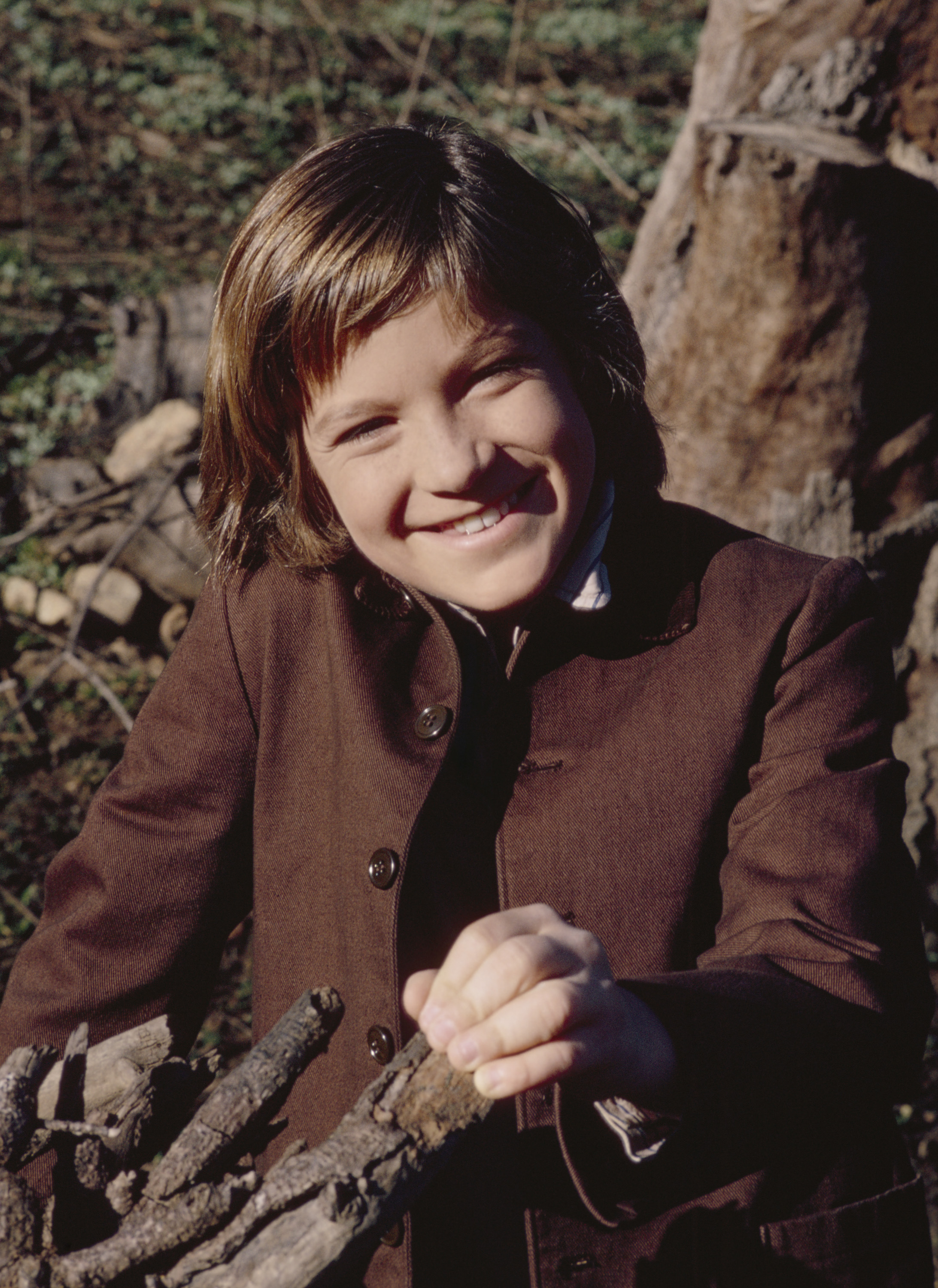 Jason Bateman dans le rôle de James Cooper Ingalls, photographié lors d'un épisode de « La Petite maison dans la prairie », le 11 mai 1981 | Source : Getty Images