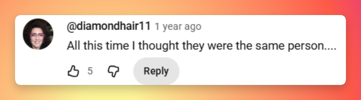 Commentaire d'un internaute daté du 17 mars 2025. | Source : YouTube/Men'sHealth