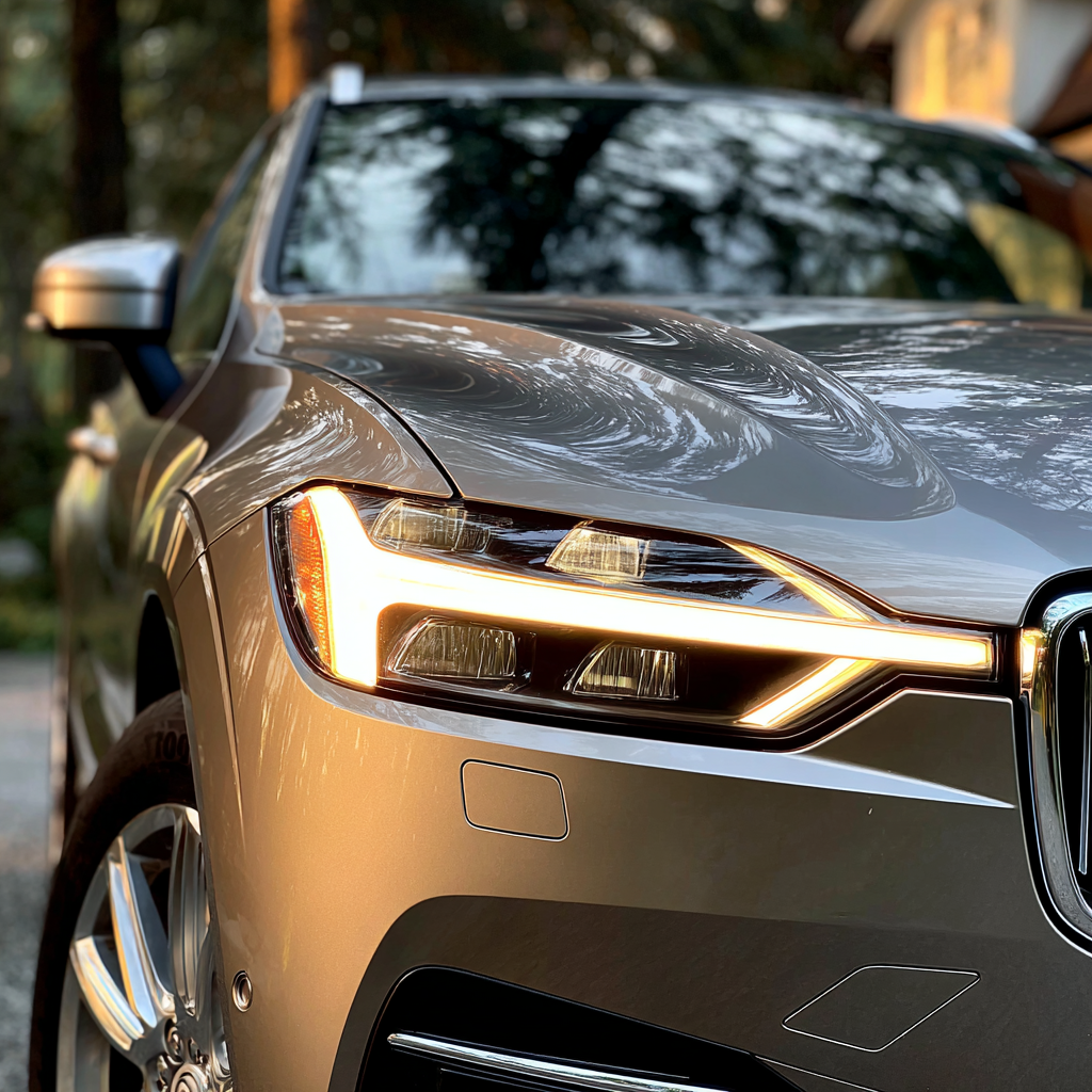 Une voiture garée dans une allée | Source : Midjourney