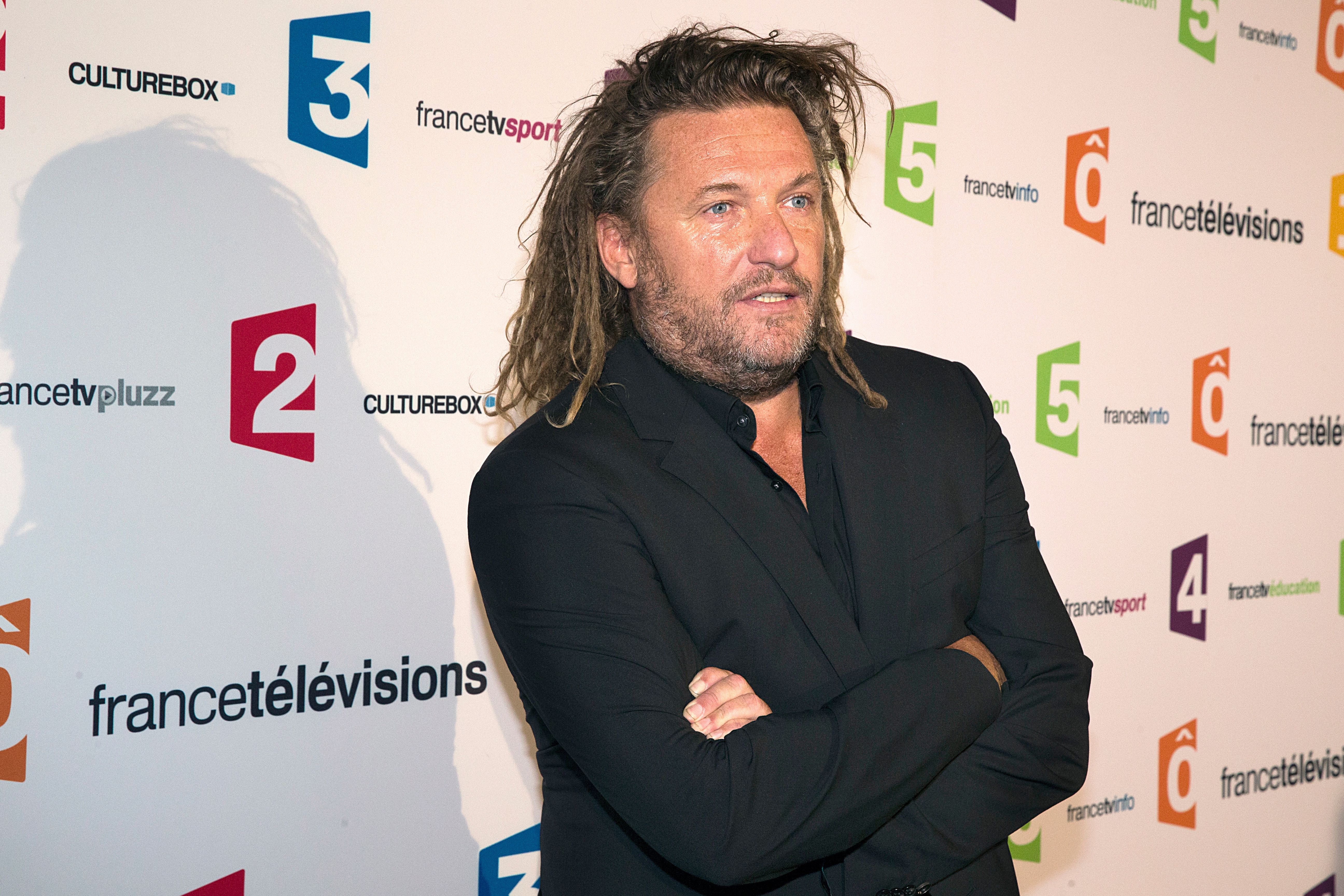Olivier Delacroix à la "Rentrée de France Télévisions" au Palais de Tokyo, le 26 août 2014 à Paris, en France I Source : Getty Images