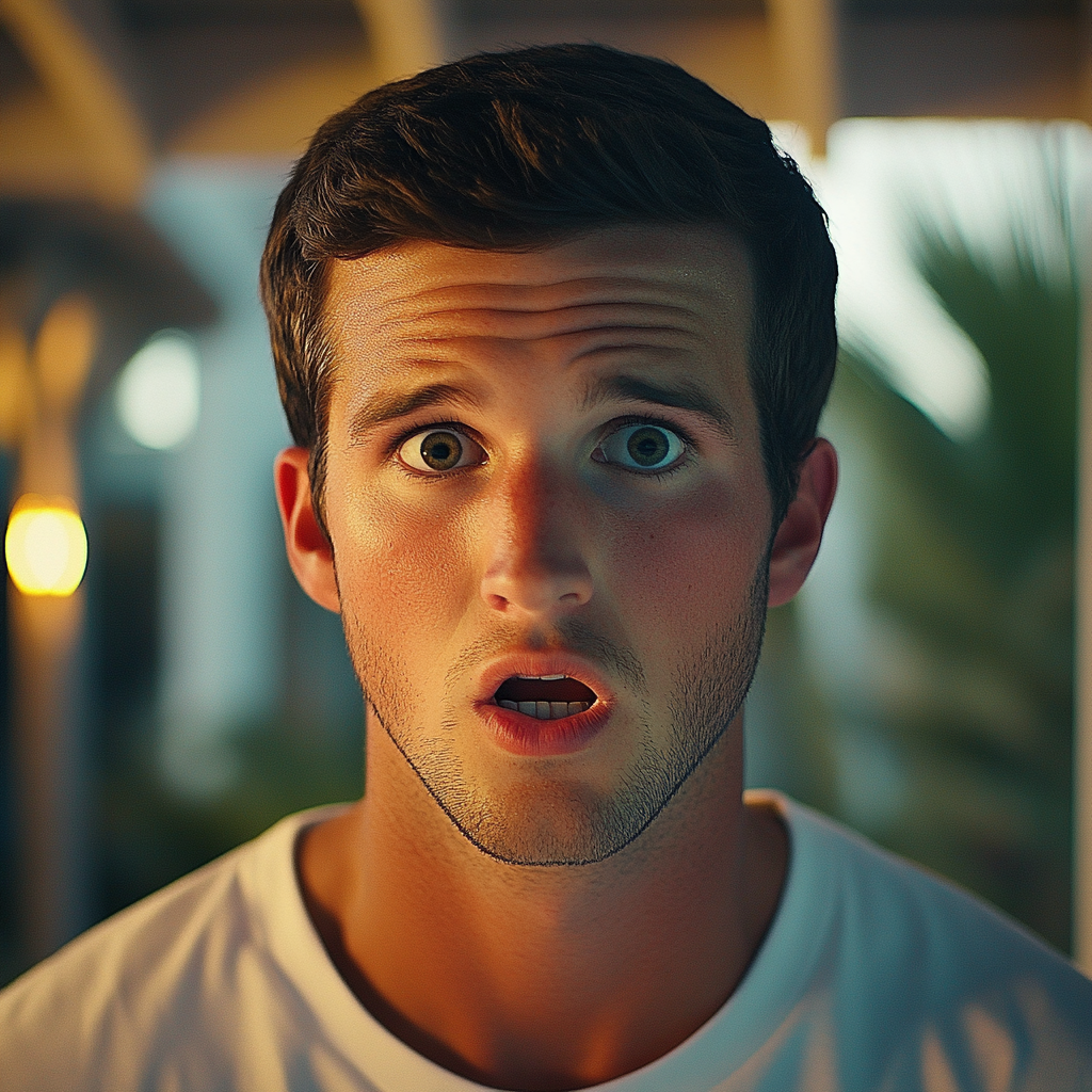 Un jeune homme anxieux | Source : Midjourney
