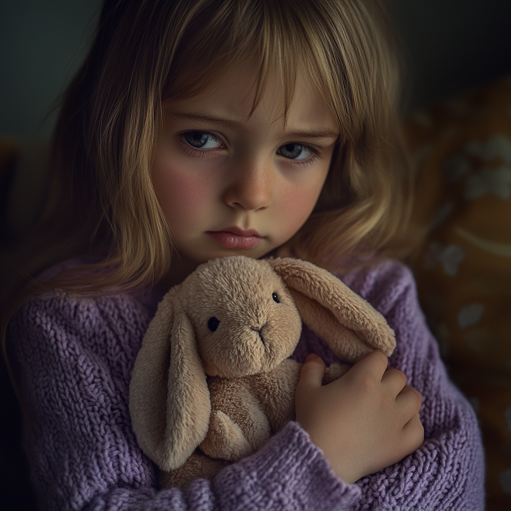 Une fille triste | Source : Midjourney