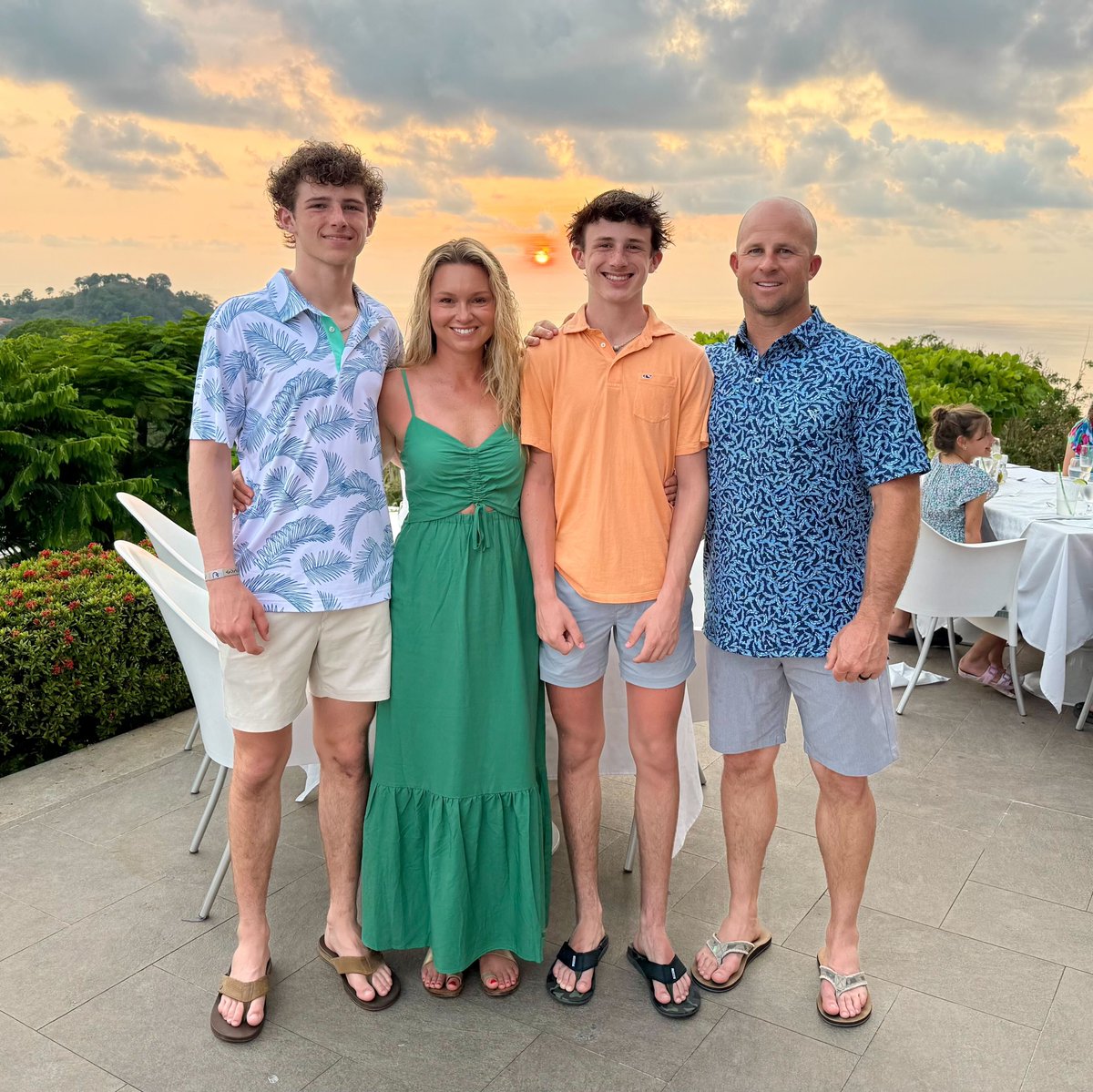 Miller Gardner et sa famille d'après un post daté du 23 mars 2025. | Source : X/ New York Yankees